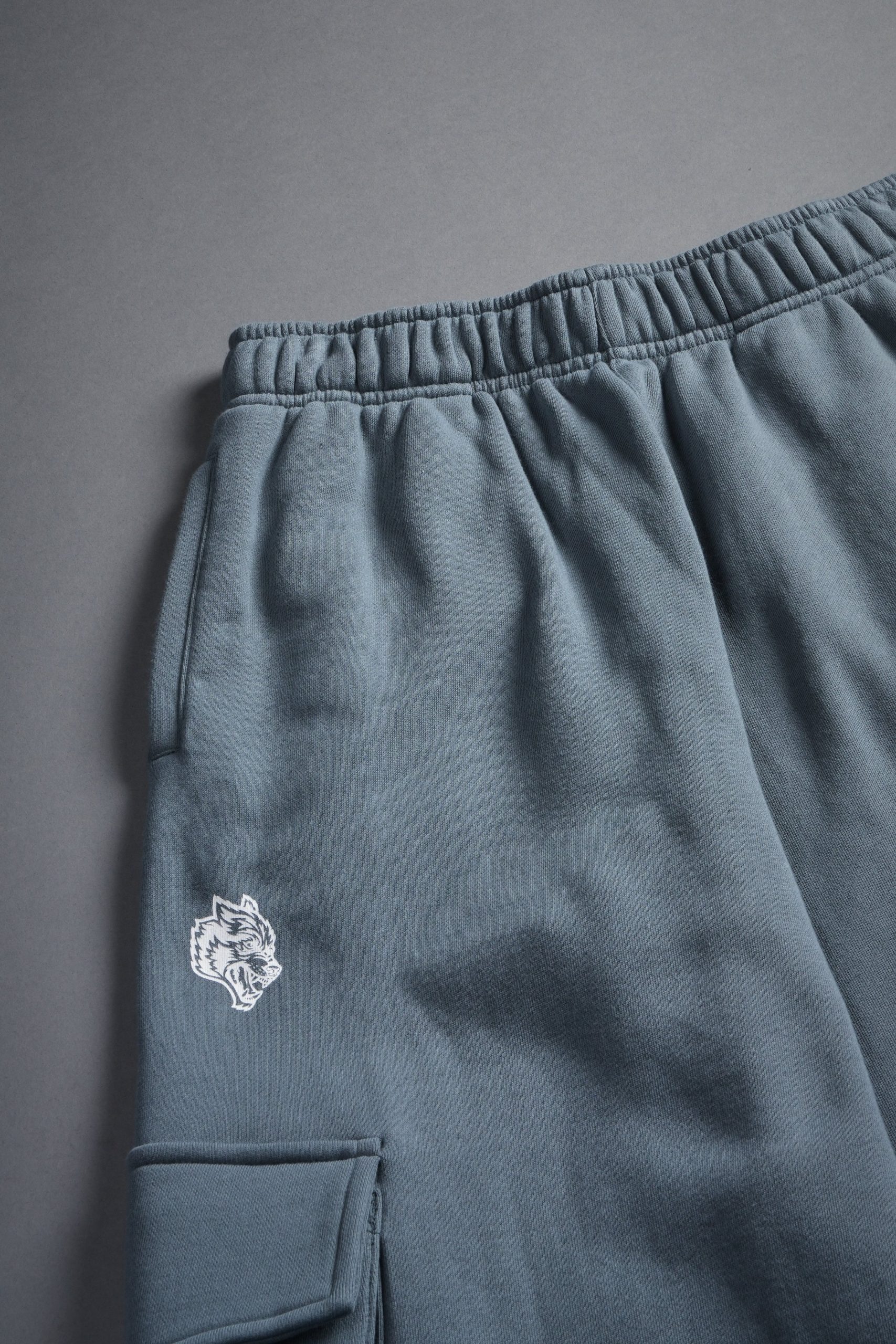 Faded Paisley Durst Cargo Sweats in Greek Stone - Image 6