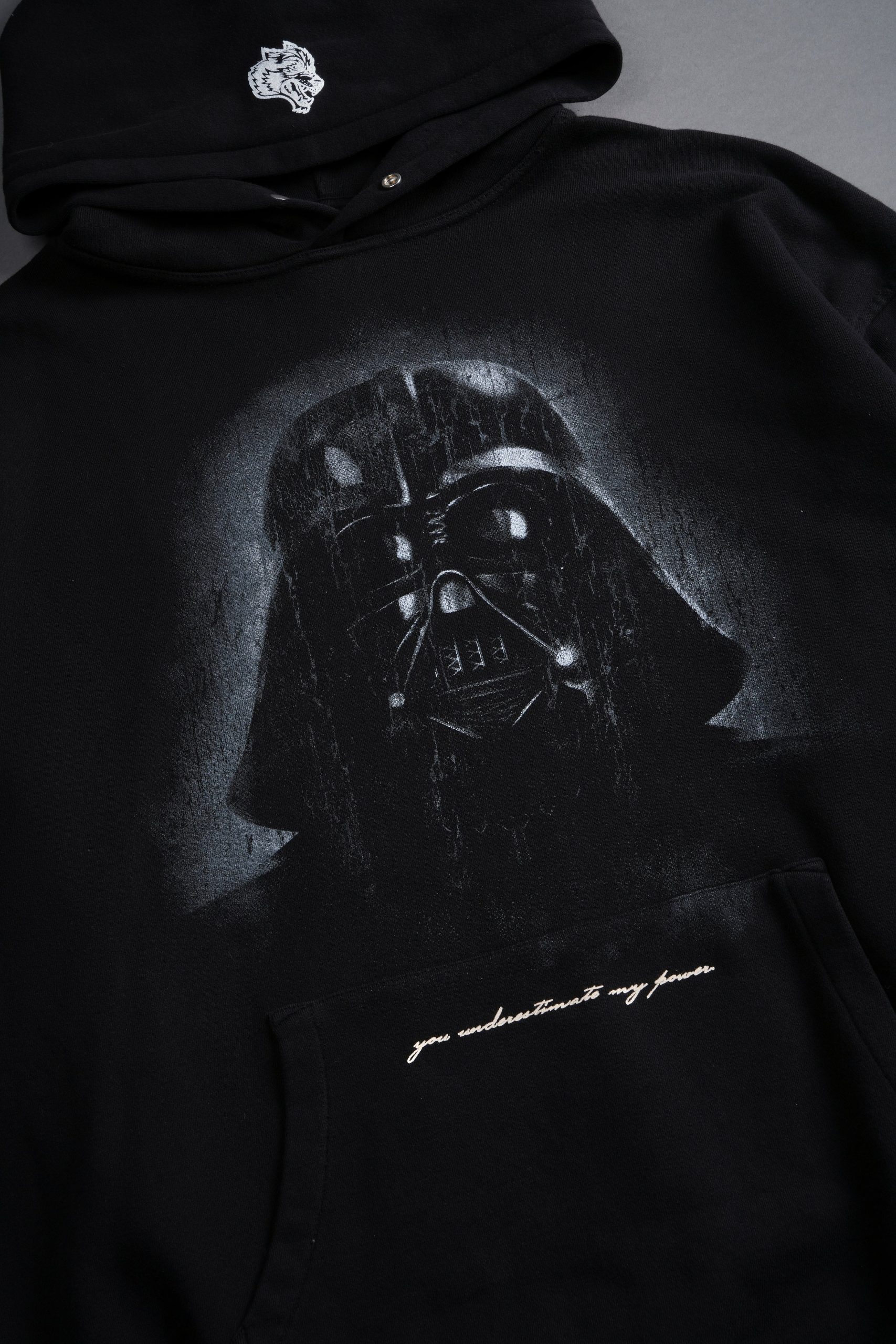 The Power of The Dark Side Vader Pierce Hoodie in Black - Image 7