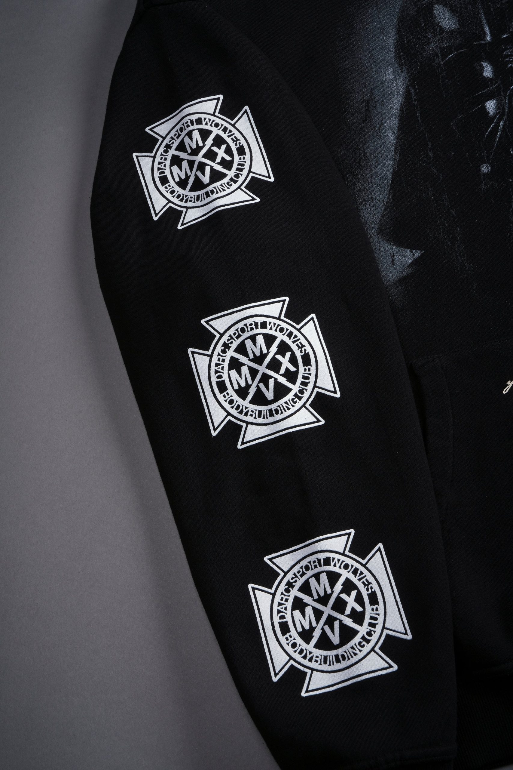 The Power of The Dark Side Vader Pierce Hoodie in Black - Image 3