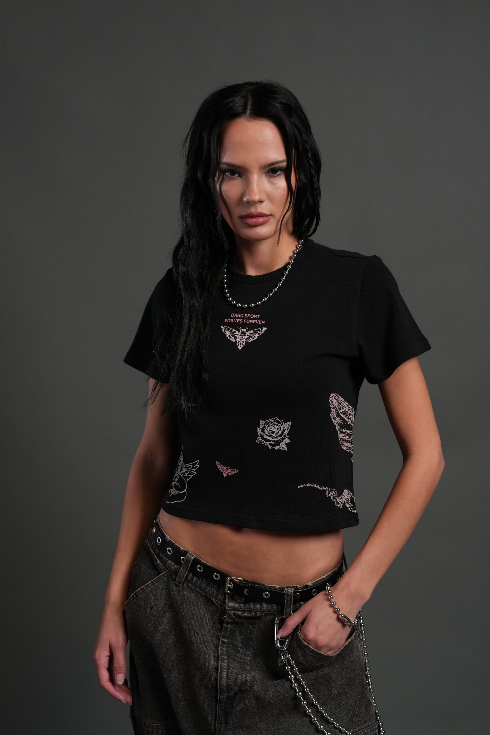 Sacred Flash Timeless Tee in Black