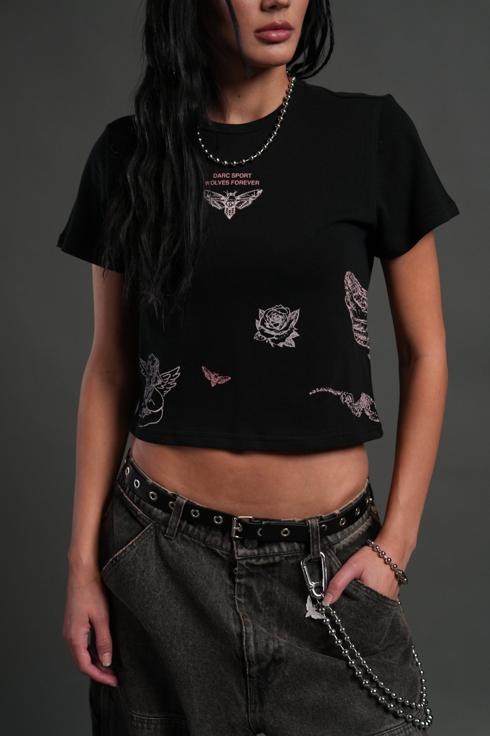Sacred Flash Timeless Tee in Black - Image 5
