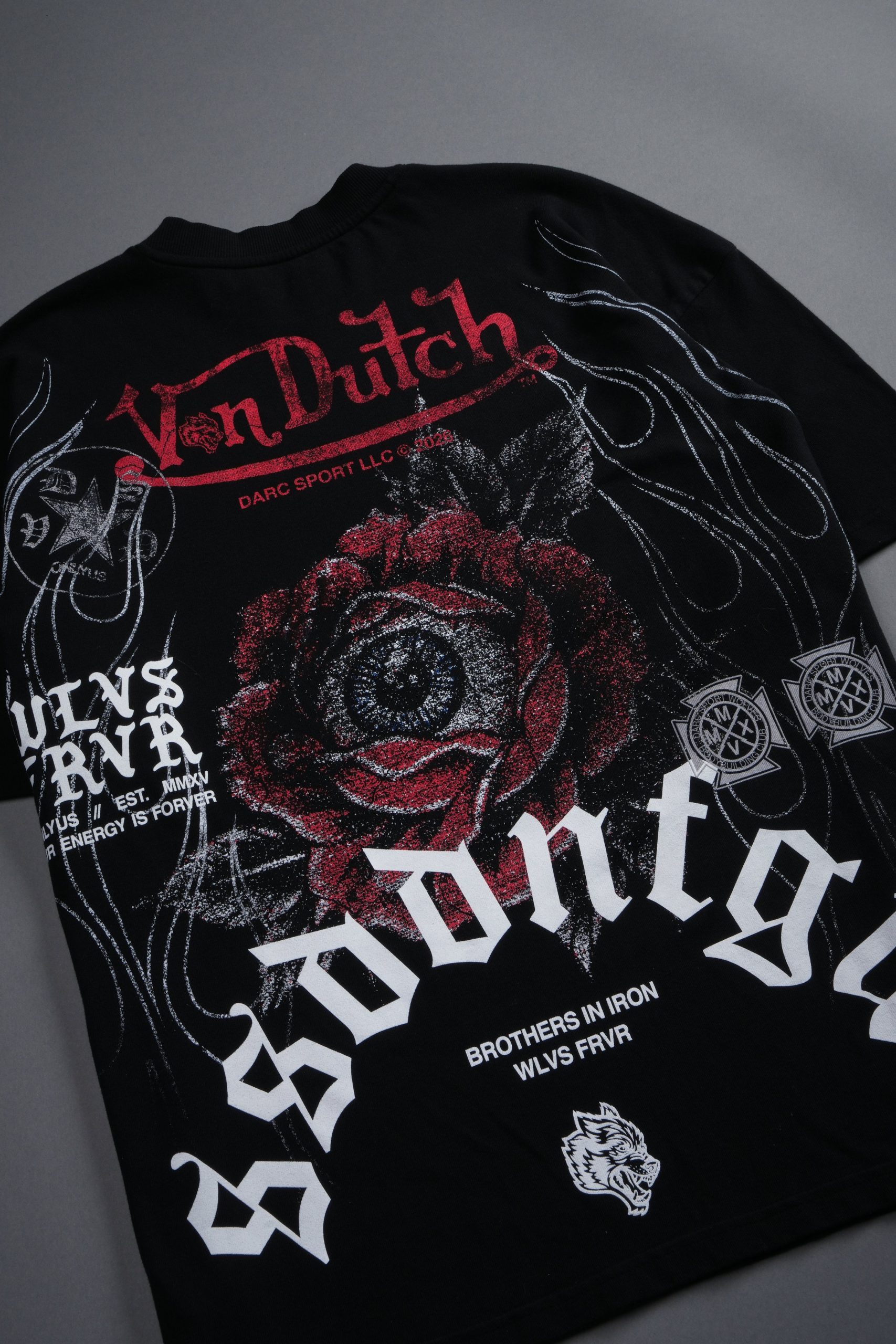 Darc Nocturne Side-By-Side Series Premium Tee in Black - Image 8