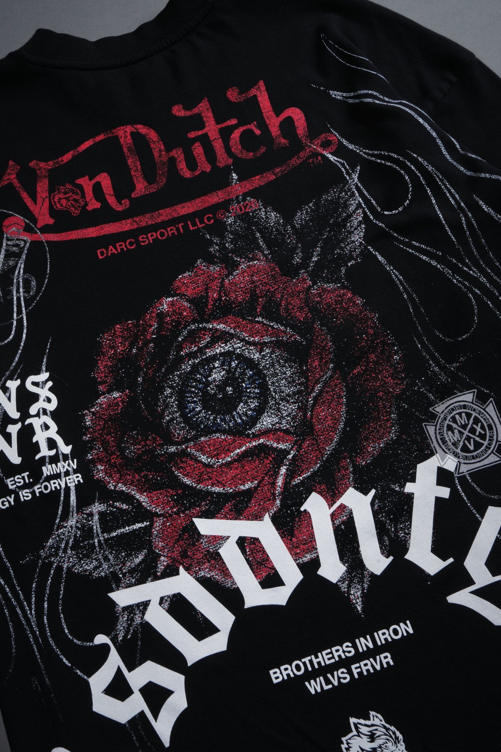Darc Nocturne Side-By-Side Series Premium Tee in Black - Image 9