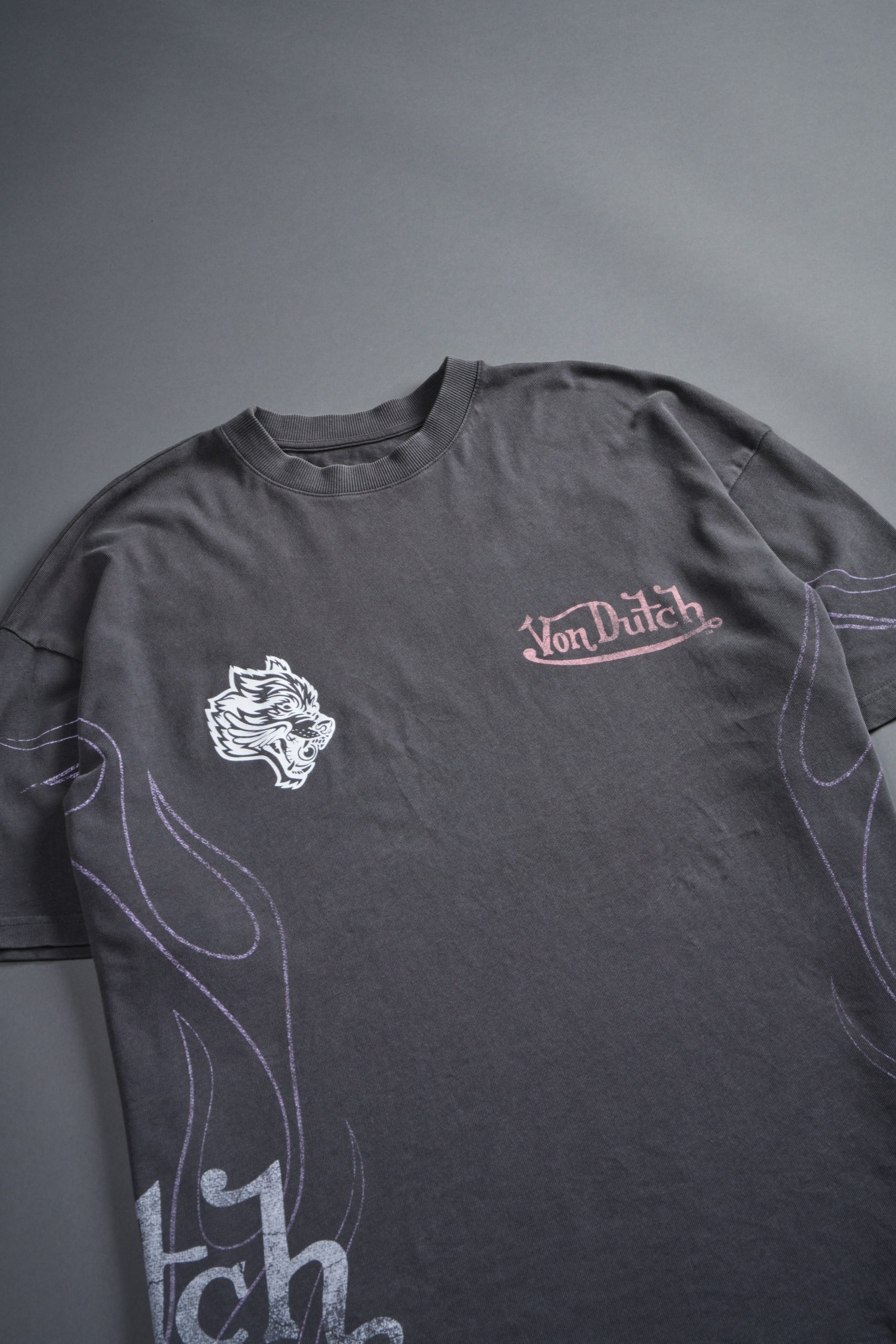Darc Omen Side-By-Side Series Premium Tee in Slate Gray - Image 15