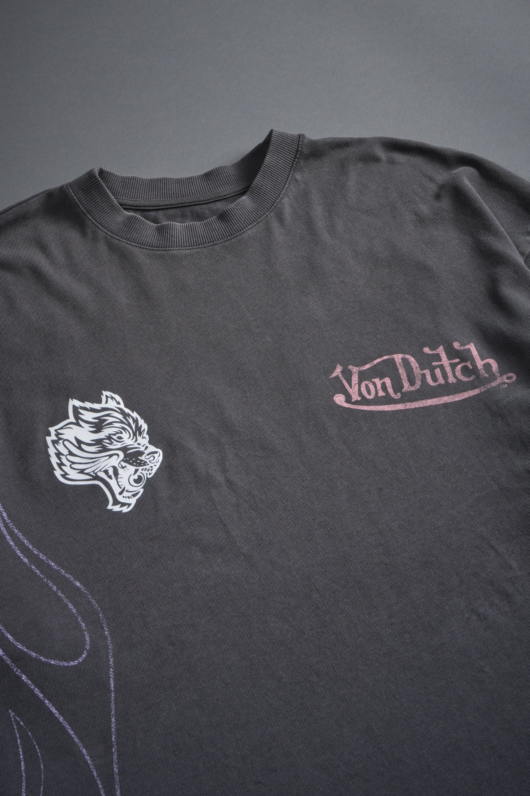 Darc Omen Side-By-Side Series Premium Tee in Slate Gray - Image 16