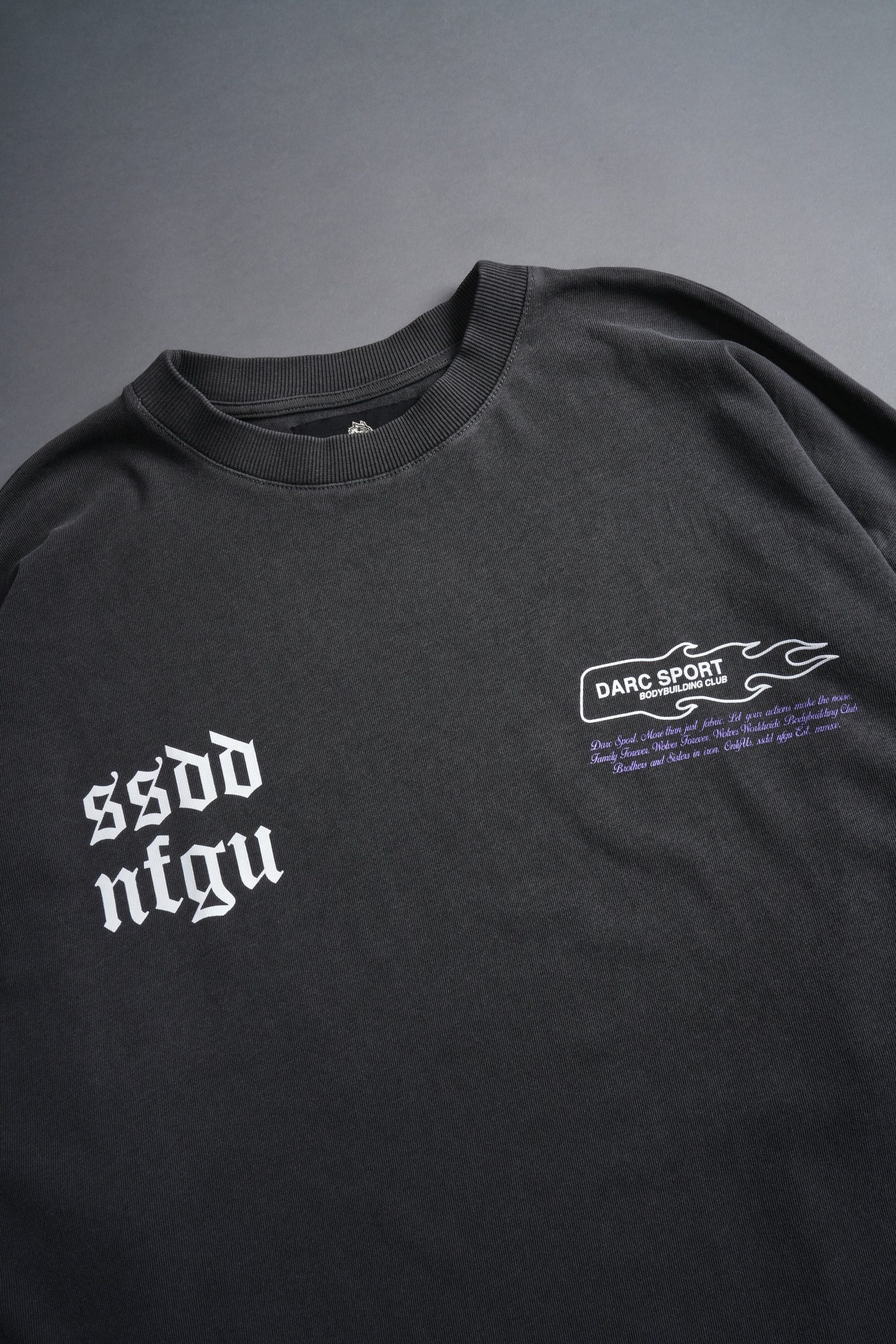 Three Wolves Premium Oversized Tee in Wolf Gray - Image 6