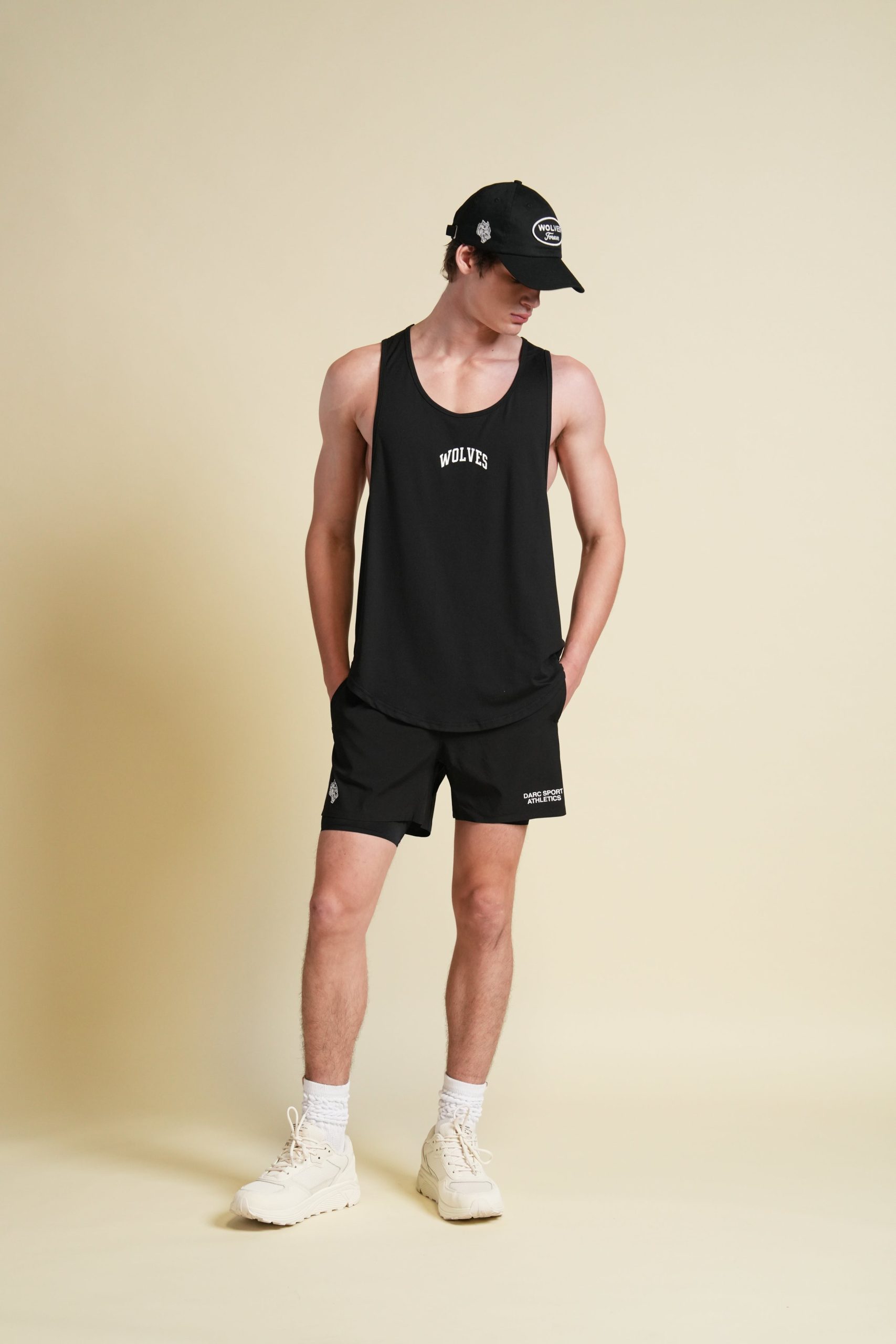 Loyalty Forever Dry Wolf Drop Tank in Black - Image 5