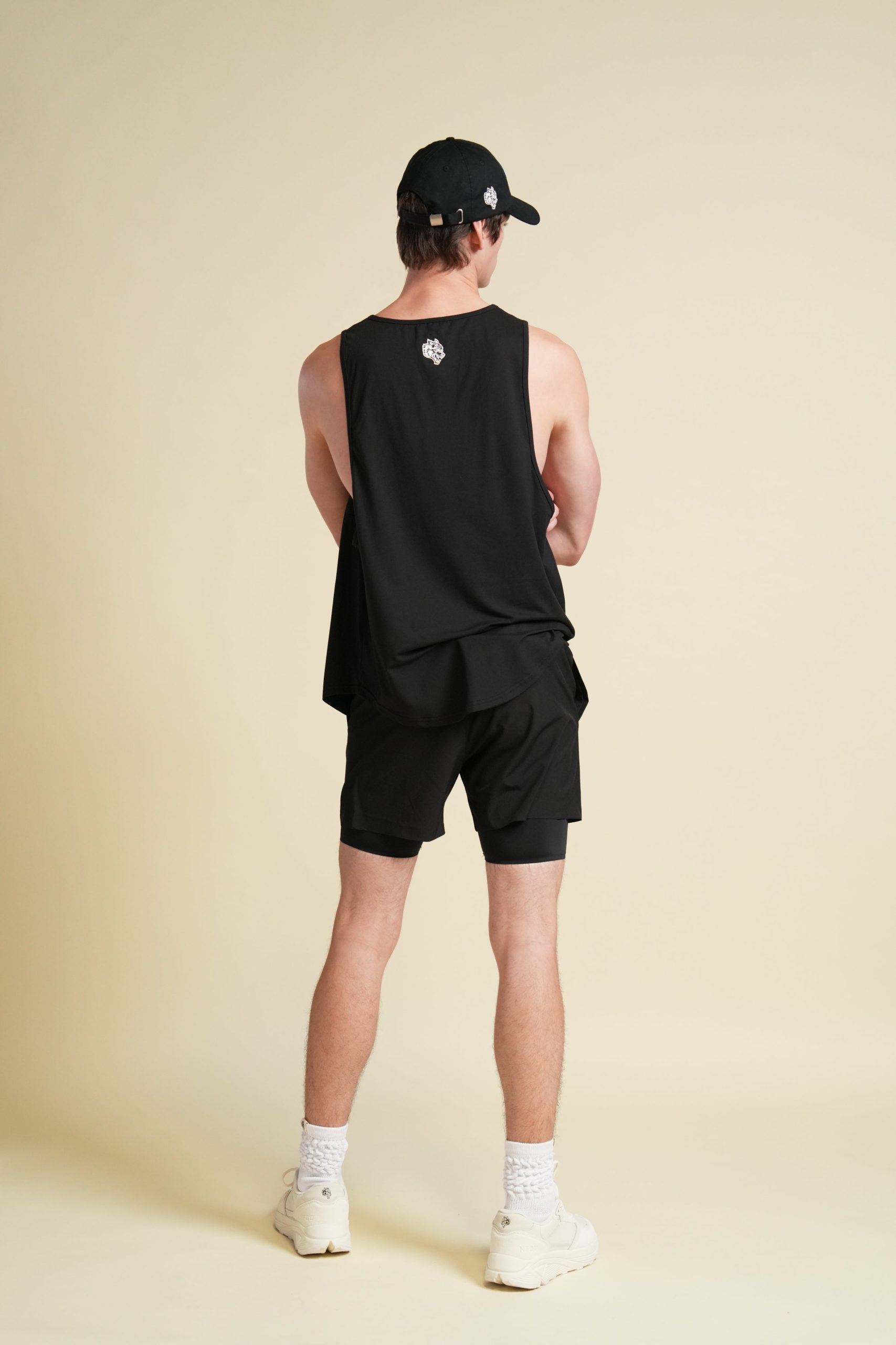 Loyalty Forever Dry Wolf Drop Tank in Black - Image 6