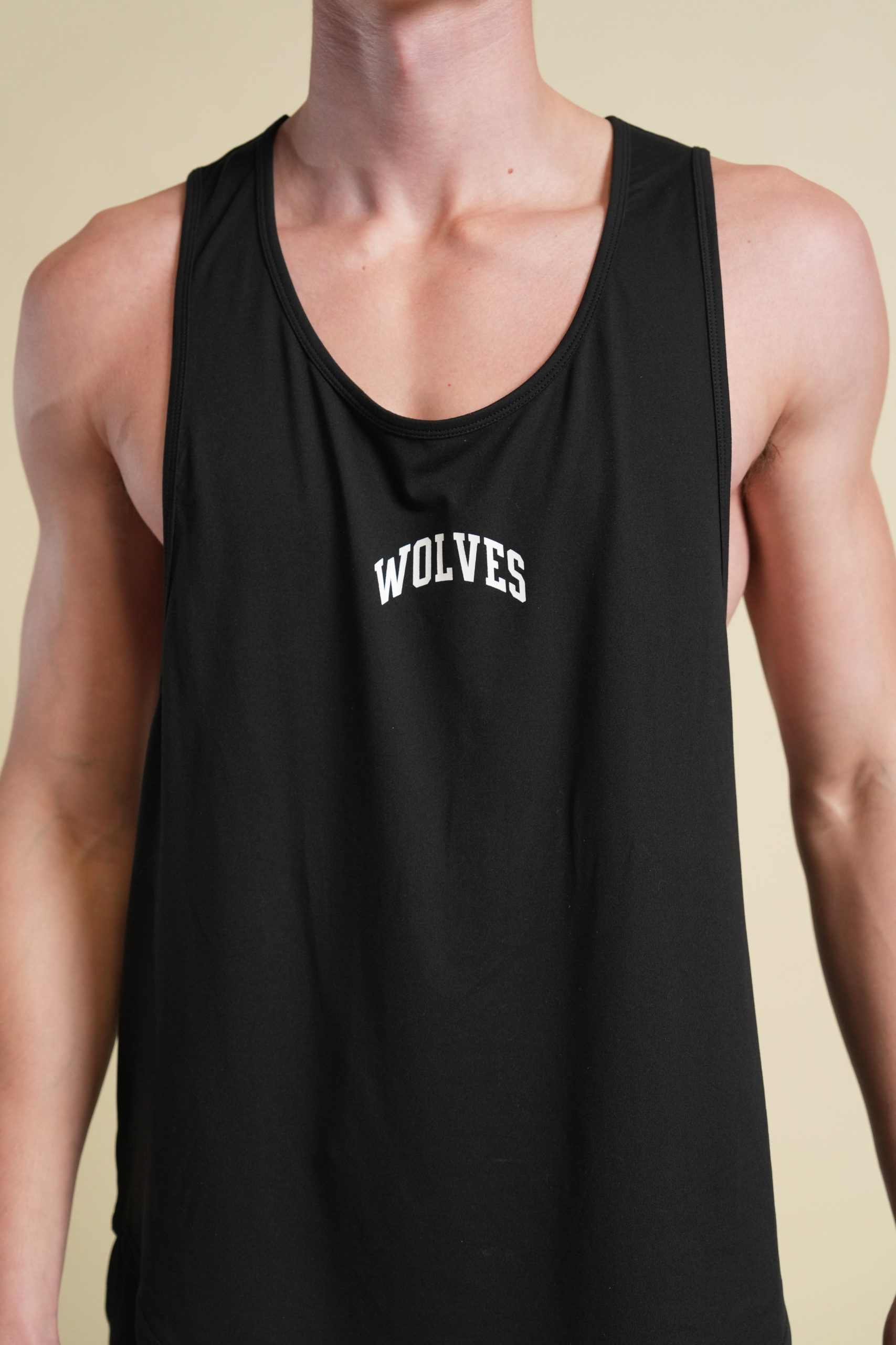 Loyalty Forever Dry Wolf Drop Tank in Black - Image 7