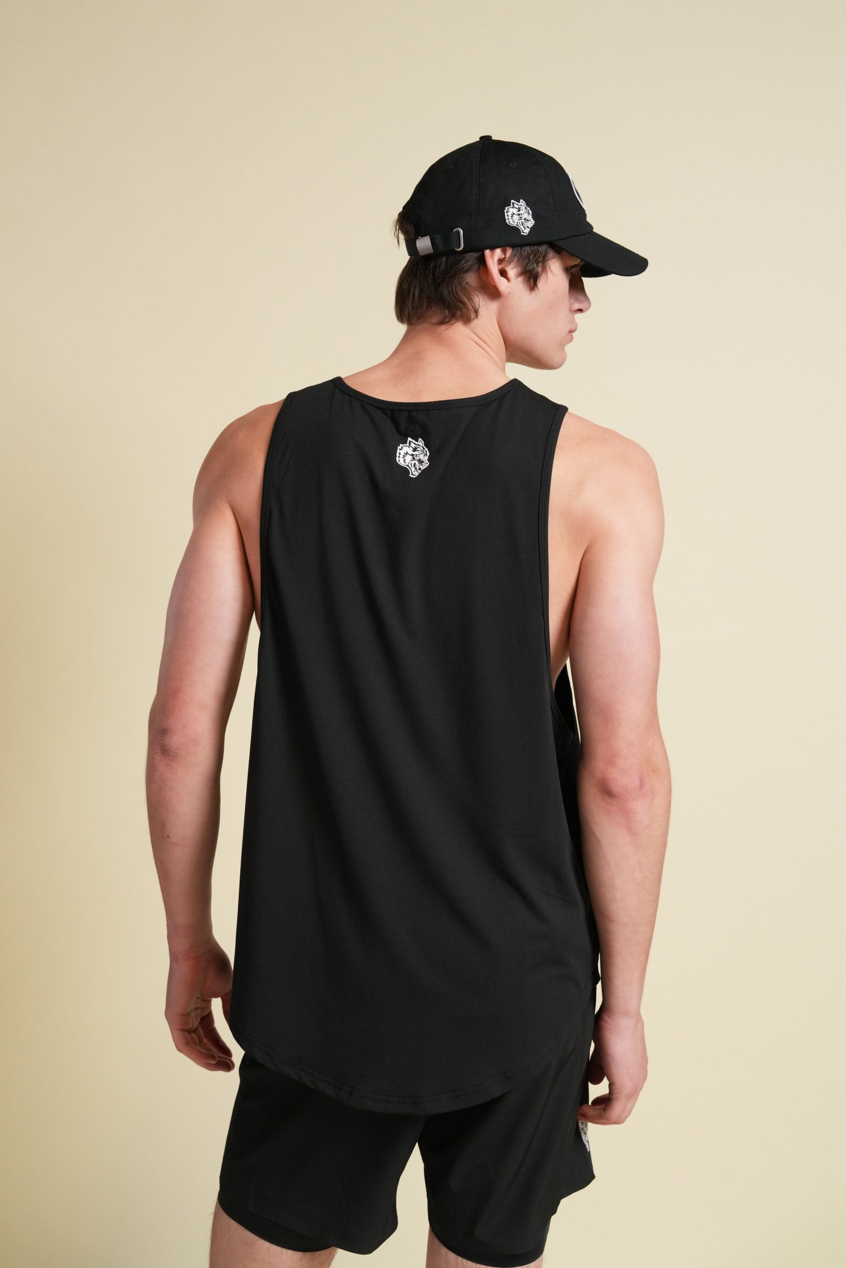 Loyalty Forever Dry Wolf Drop Tank in Black - Image 2