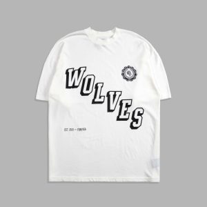 Stairs Premium Oversized Tee in Cream