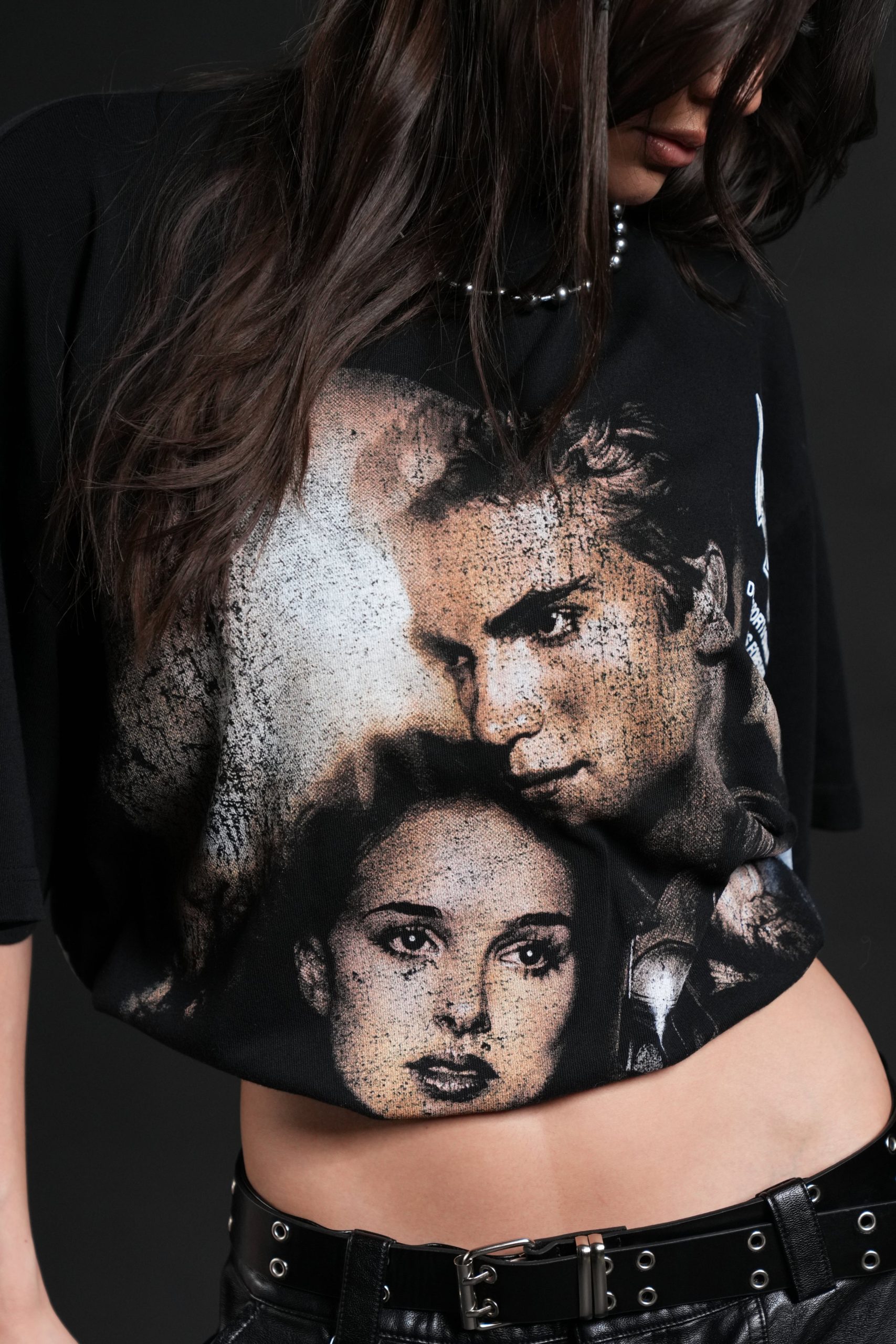 Attack Of The Clones Side-By-Side Series Premium Tee in Black - Image 13