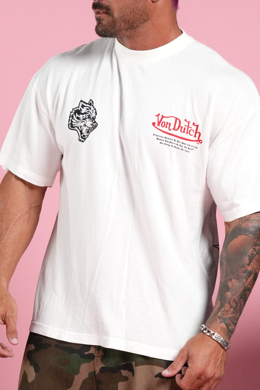 Eye of the Beholder Premium Oversized Tee in Cream - Image 7