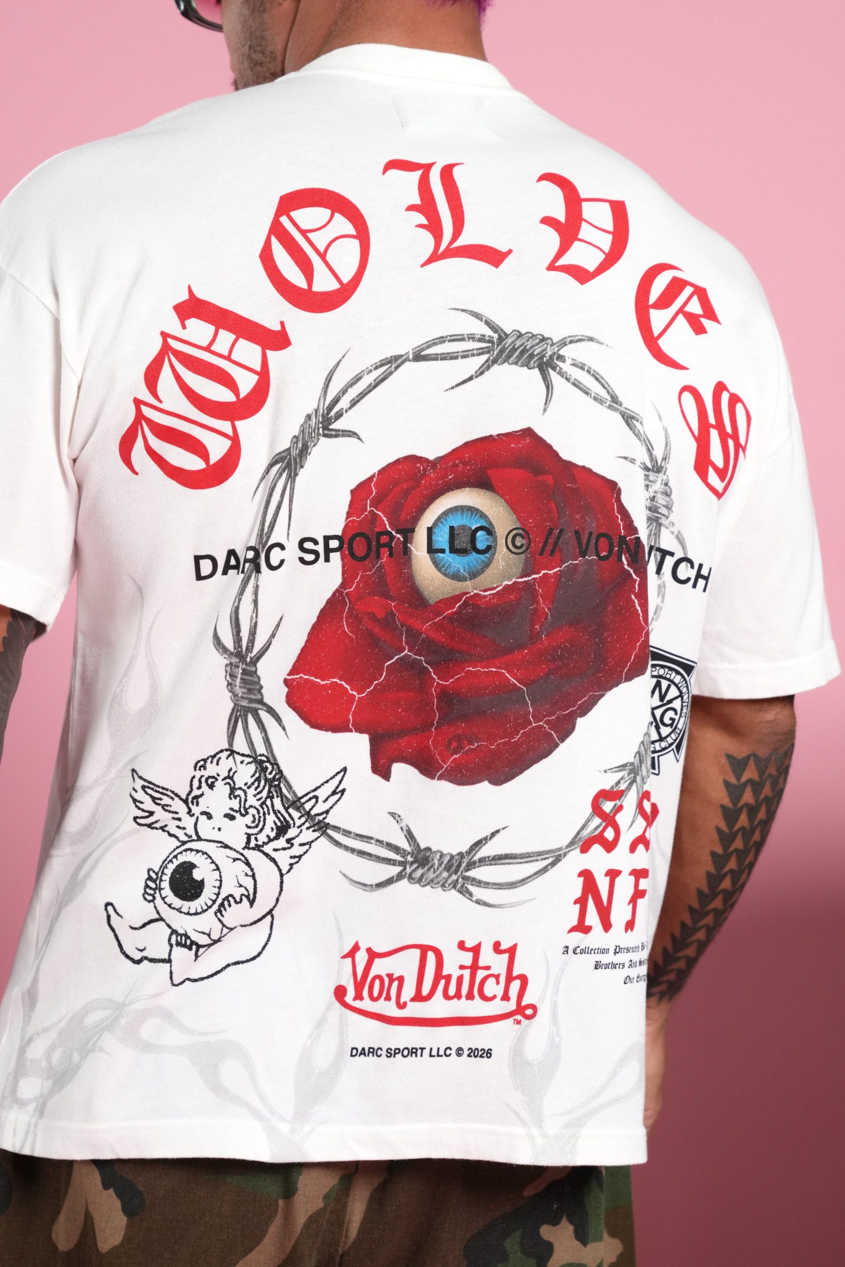 Eye of the Beholder Premium Oversized Tee in Cream - Image 8