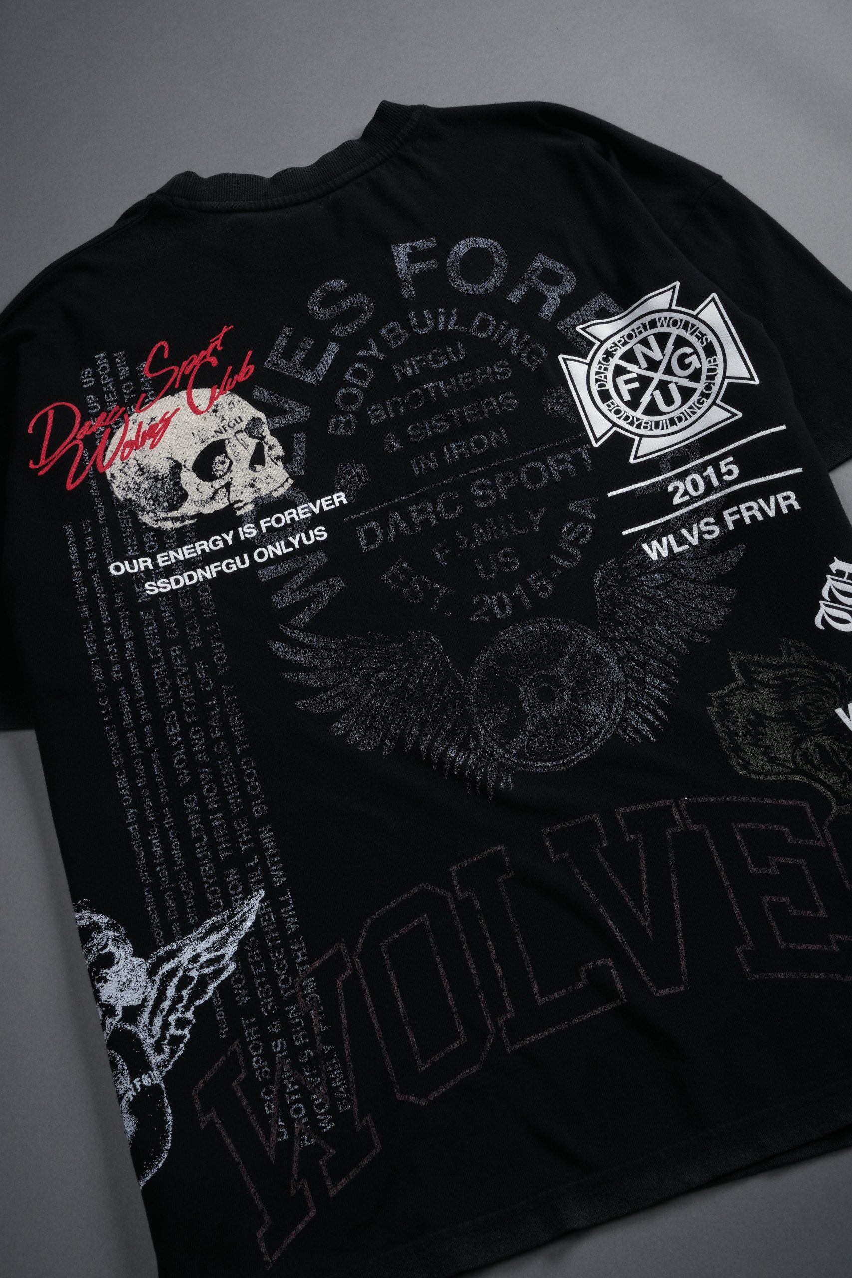 Fearless NFGU Premium Oversized Tee in Black - Image 10