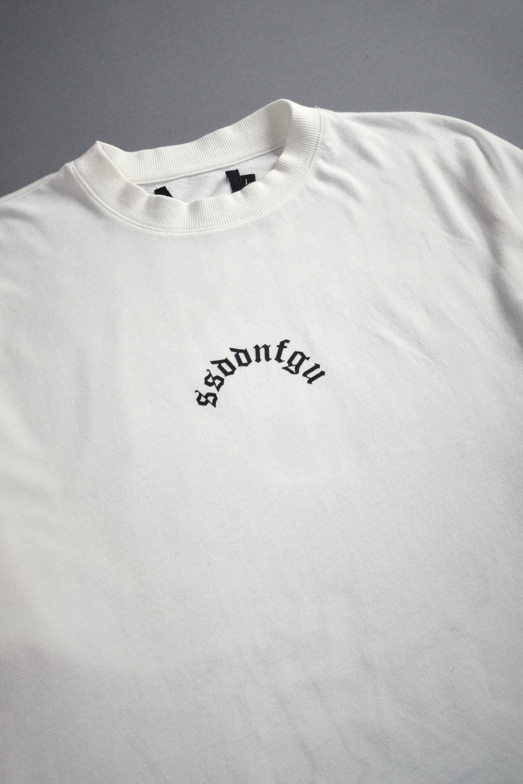 Our Sacrifice Premium Oversized Tee in Cream - Image 9