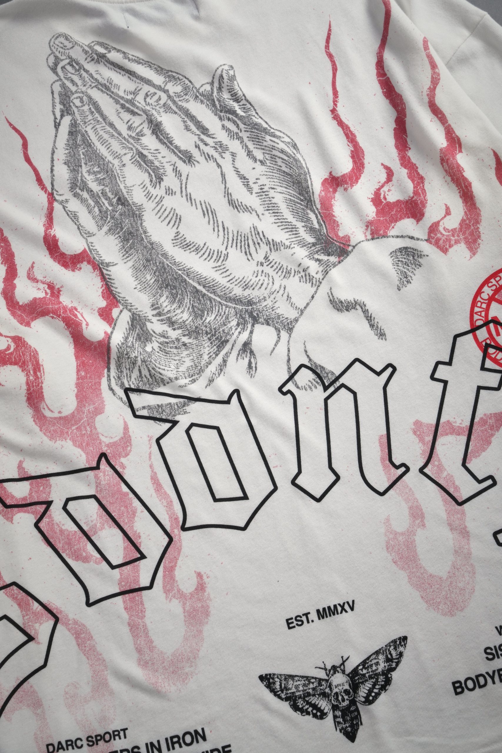 Our Sacrifice Premium Oversized Tee in Cream - Image 11