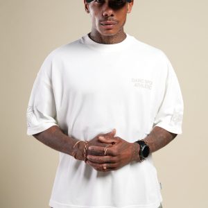 Darc Sport Athletics Premium Box Cut Tee in Cream