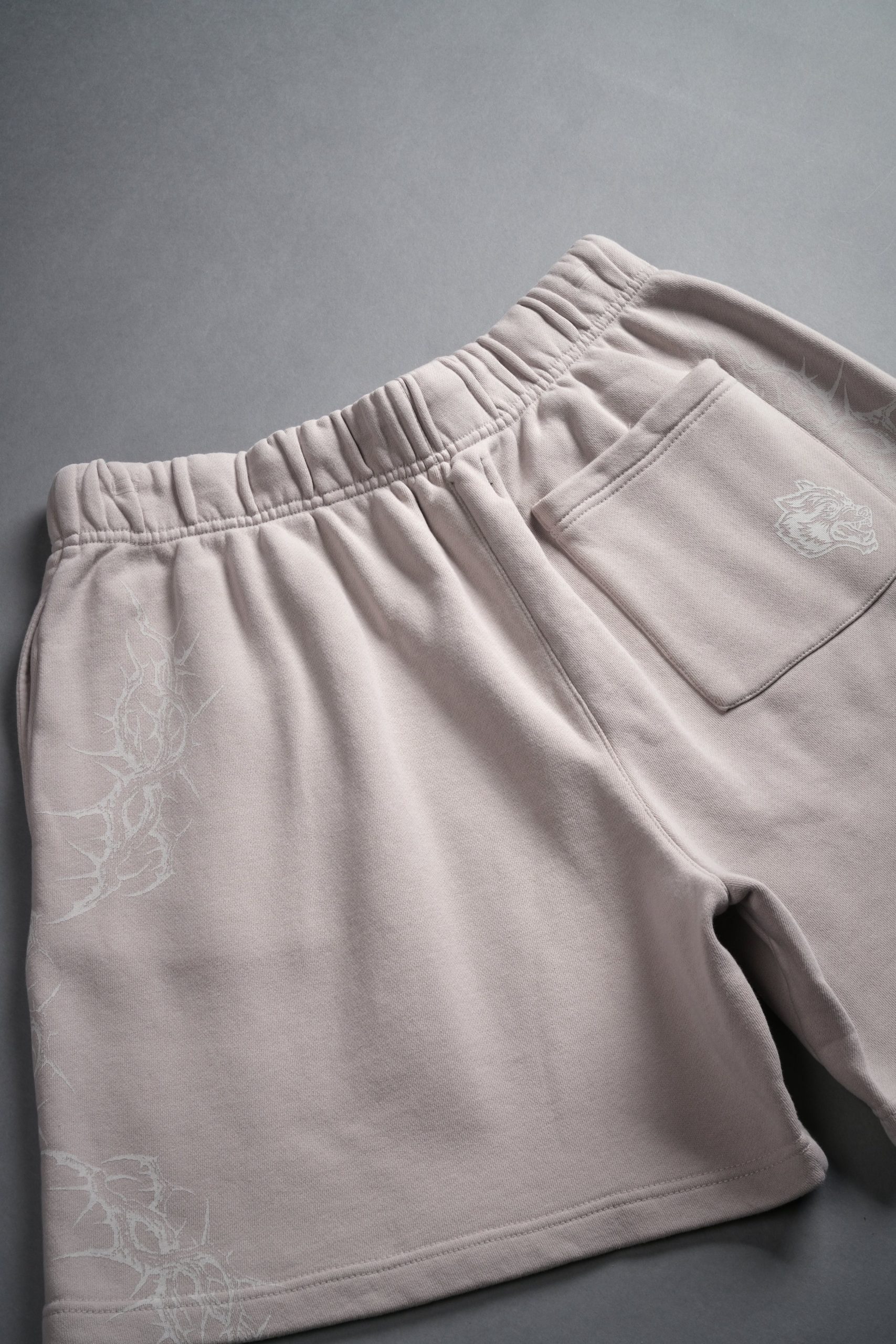 Thorns Post Lounge Sweat Shorts in Clay - Image 10