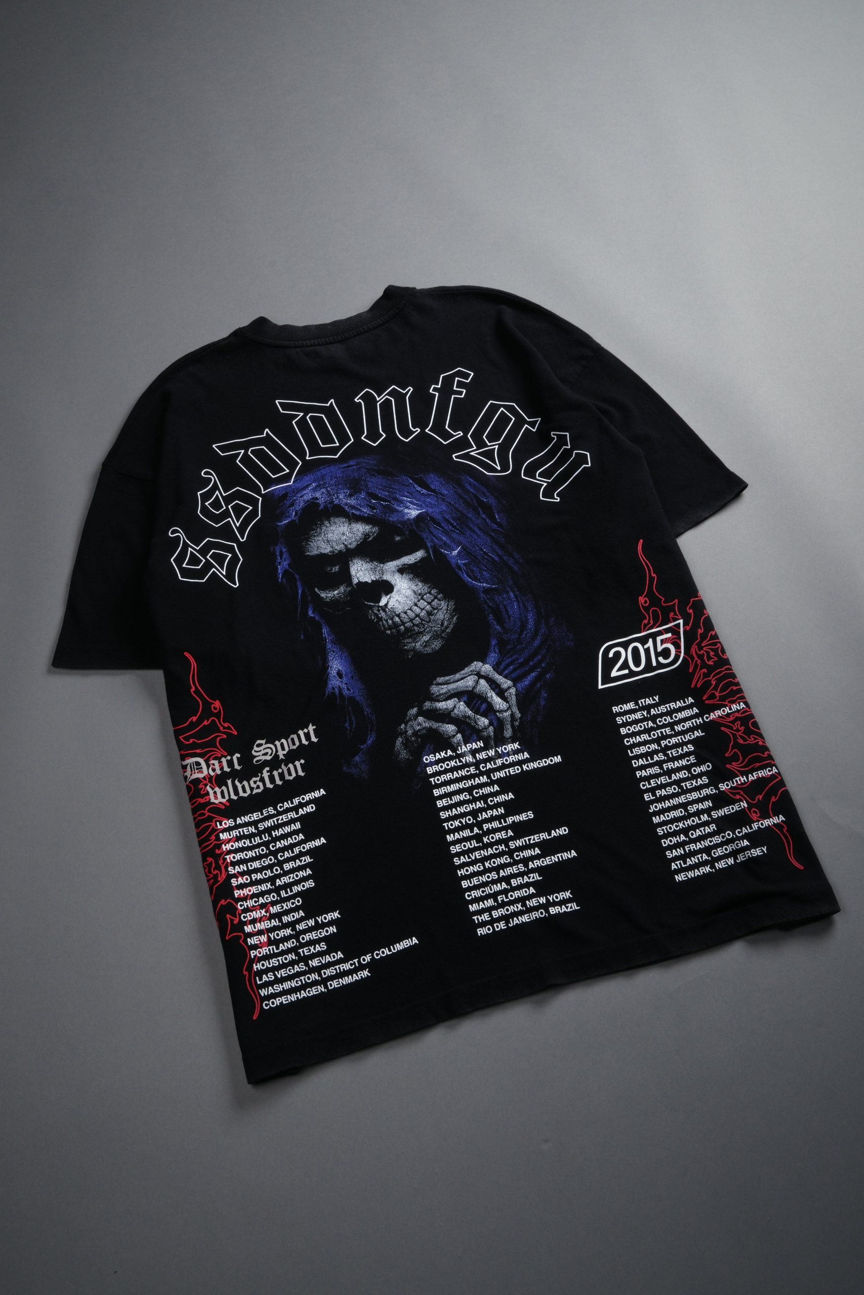 Reaper Tour Premium Oversized Tee in Black - Image 10