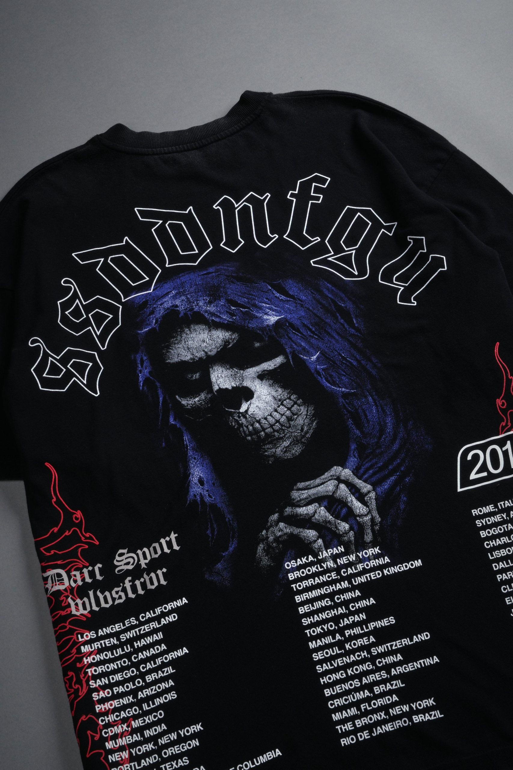 Reaper Tour Premium Oversized Tee in Black - Image 11