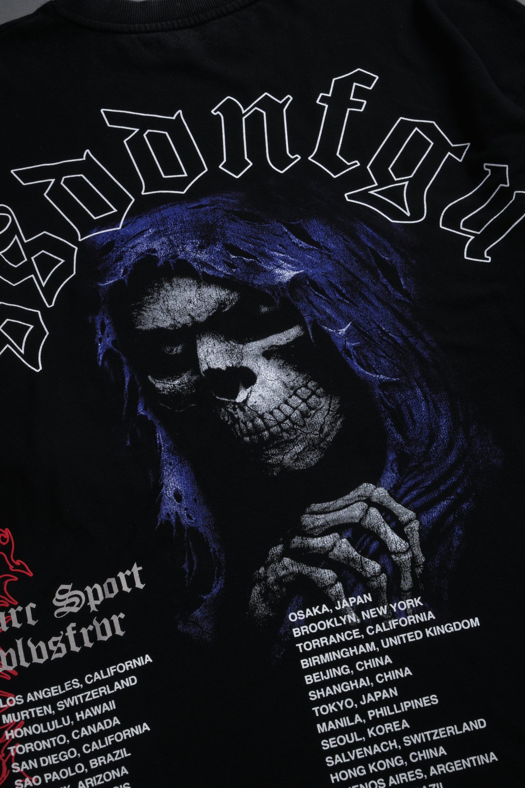 Reaper Tour Premium Oversized Tee in Black - Image 9