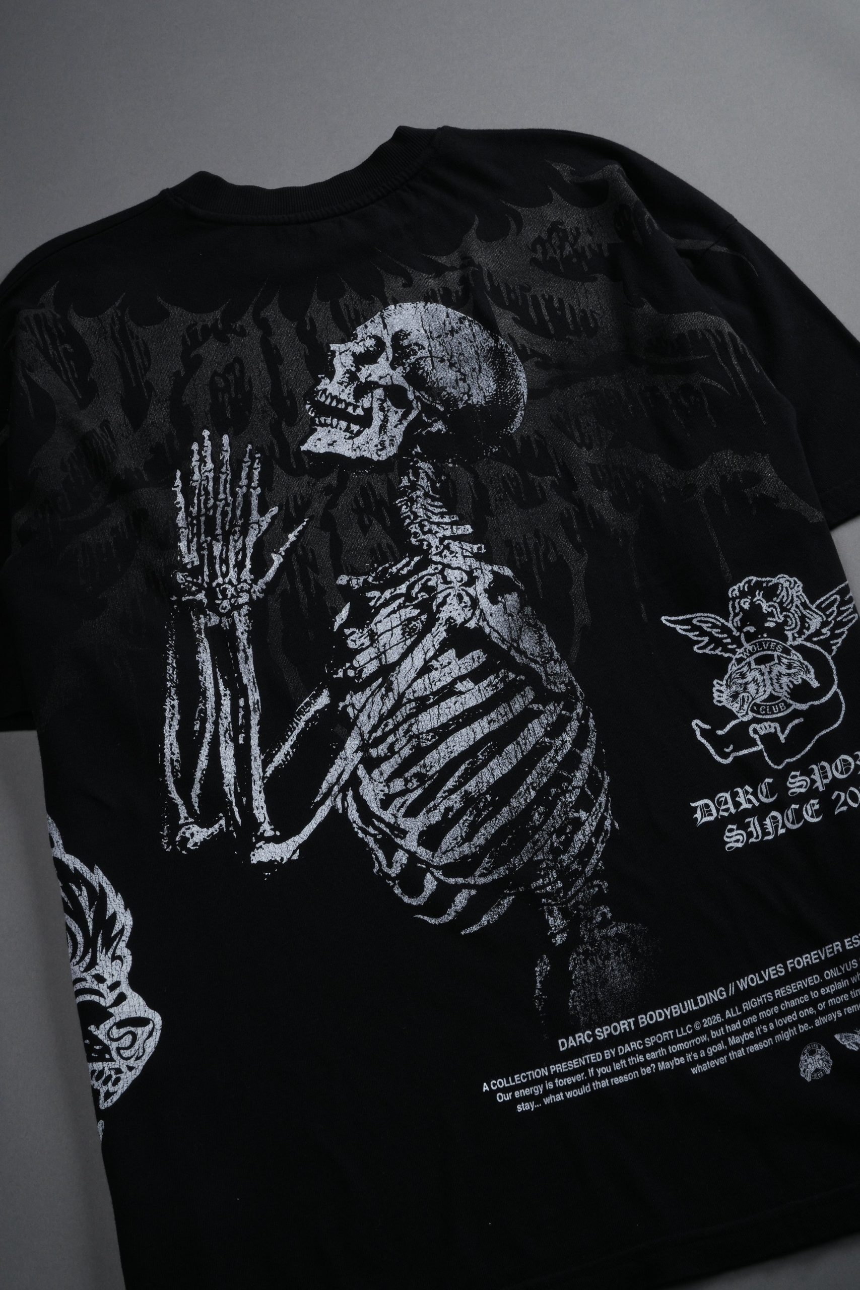 No Weapon Hesh Premium Oversized Tee in Black - Image 10