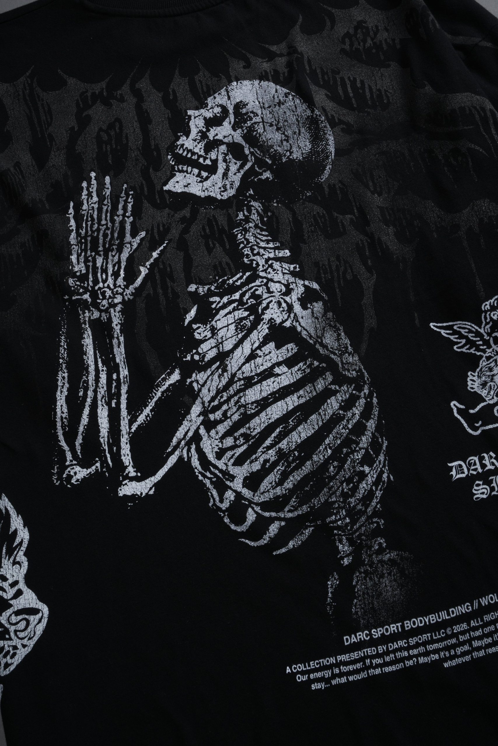 No Weapon Hesh Premium Oversized Tee in Black - Image 11