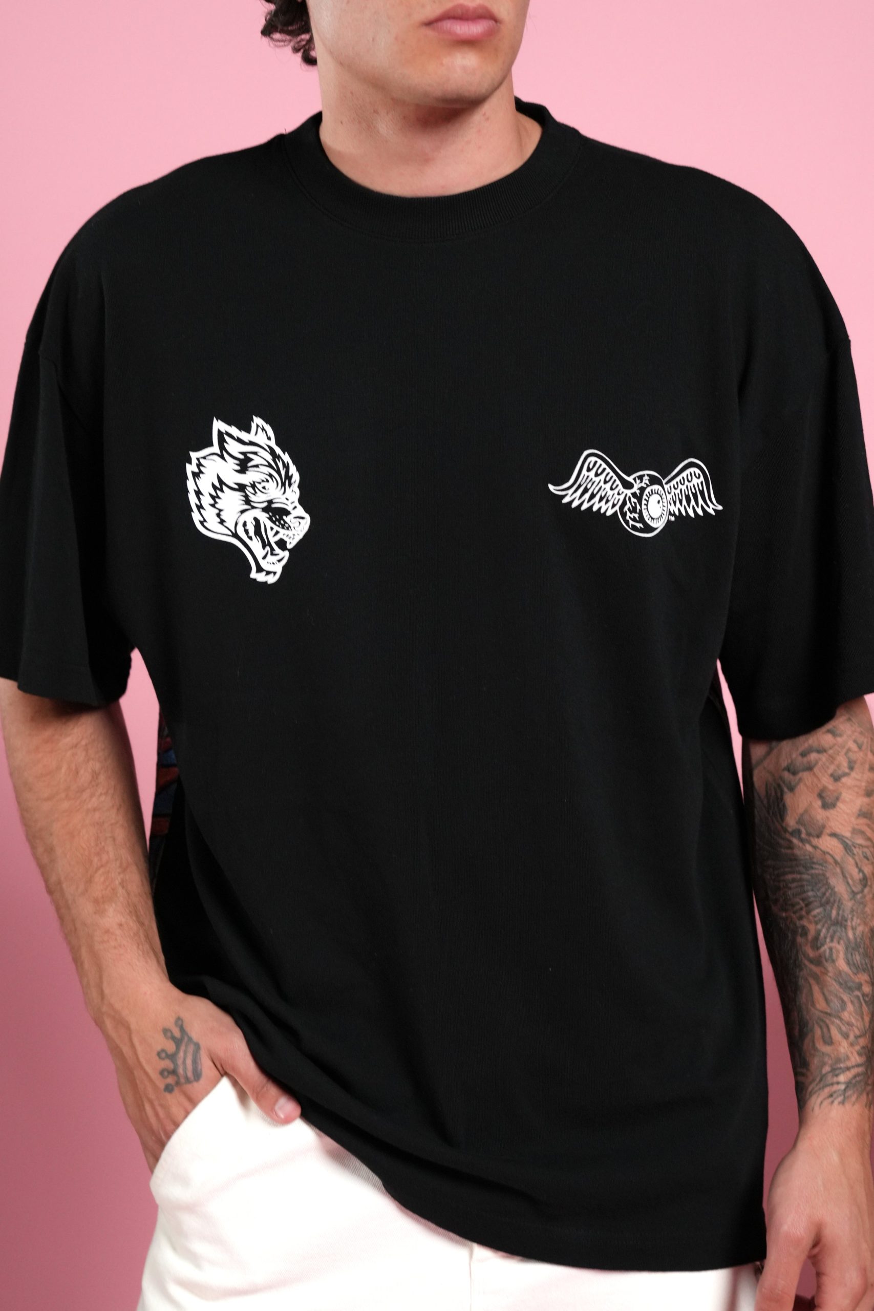 Kulture Klash Premium Oversized Tee in Black - Image 10