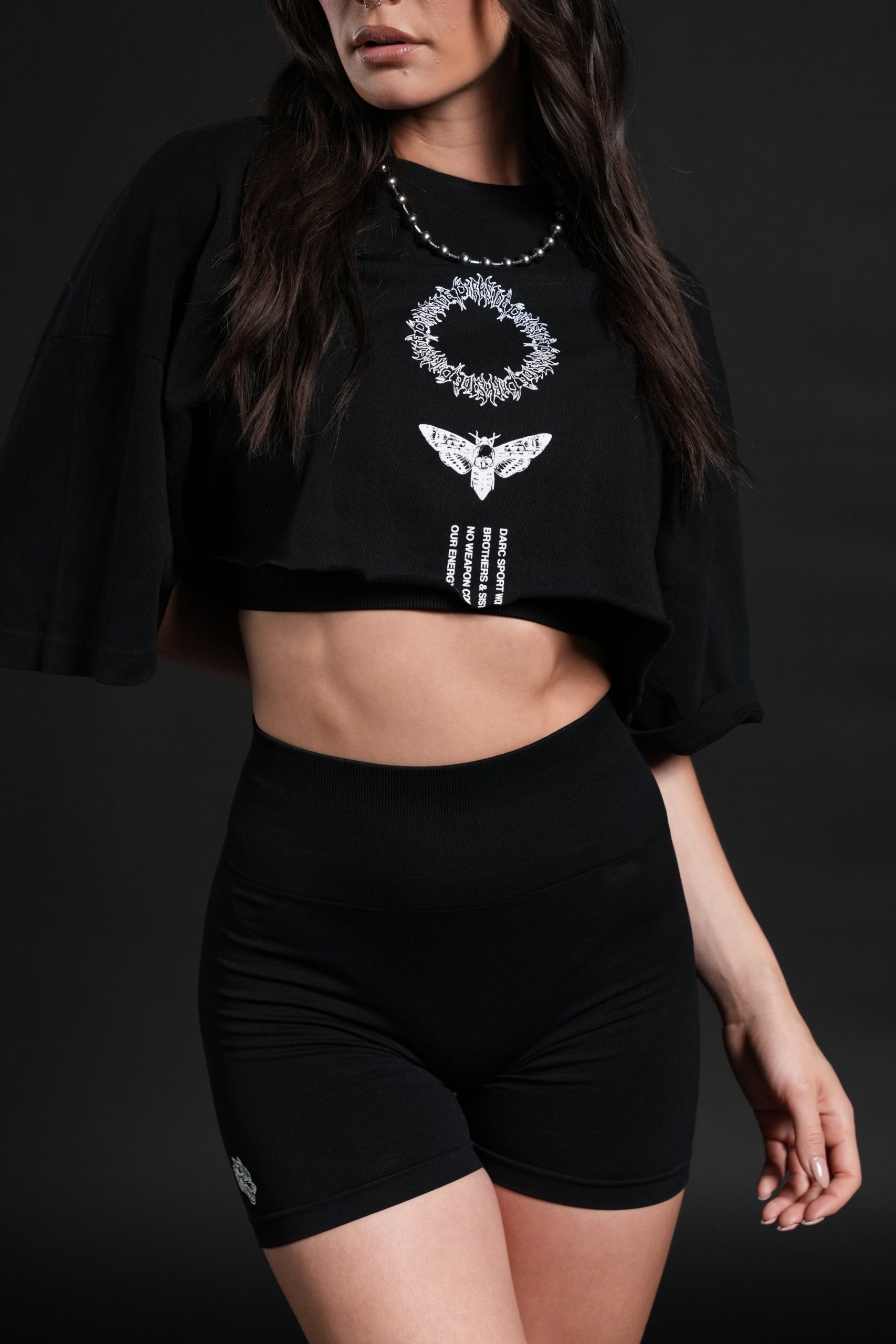 Dark Side Frvr Premium Oversized Tee in Black - Image 13