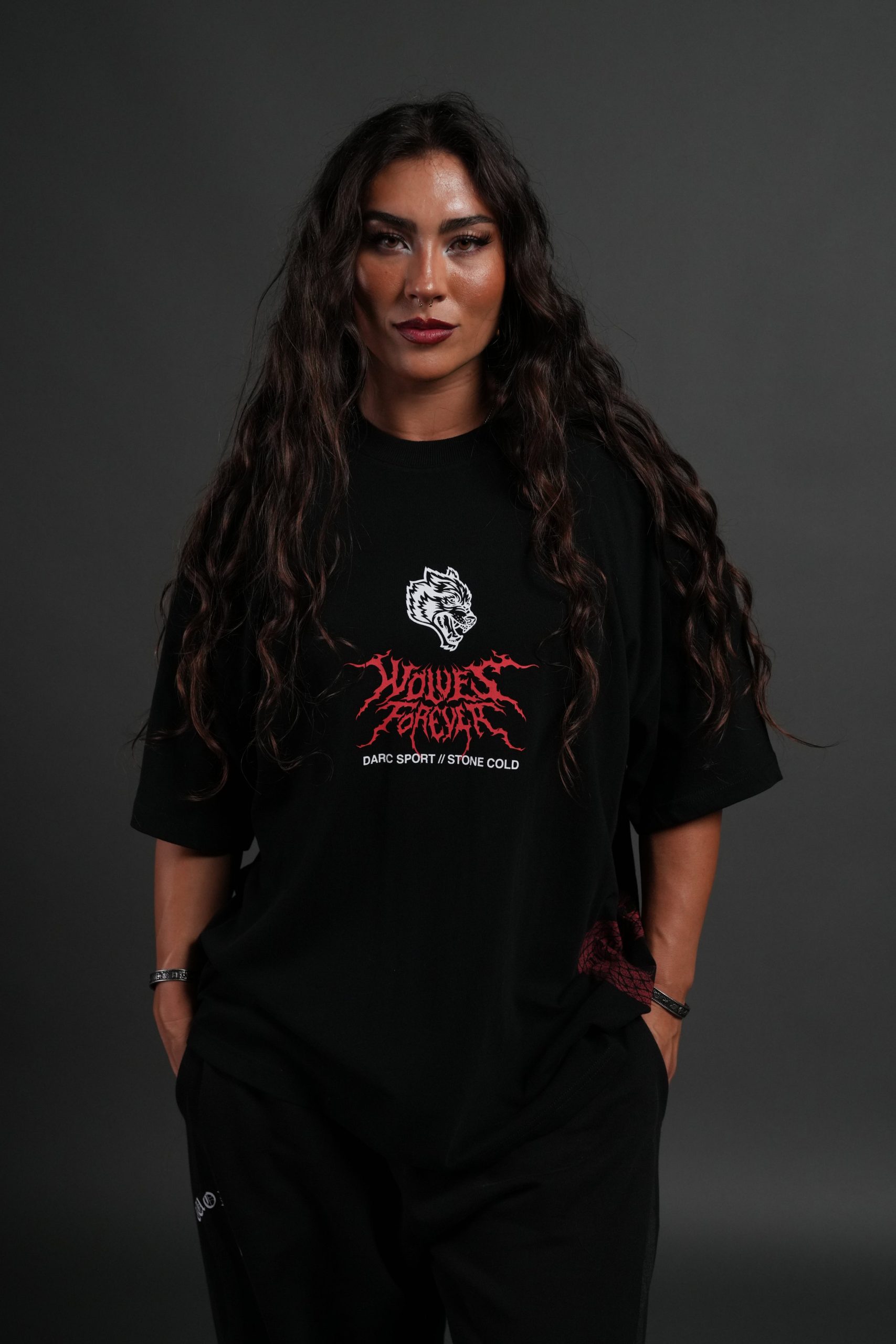 Stone Cold Law Premium Oversized Tee in Black - Image 9