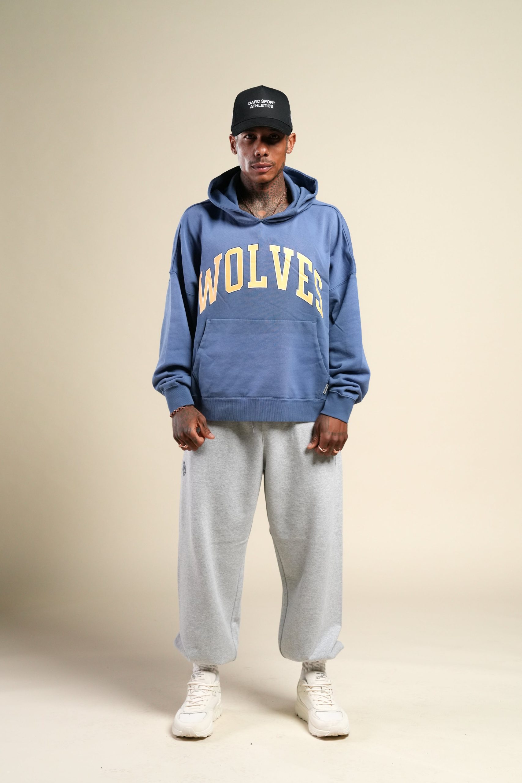 Dual Lounger Sweat Pants in Light Athletic Gray - Image 4