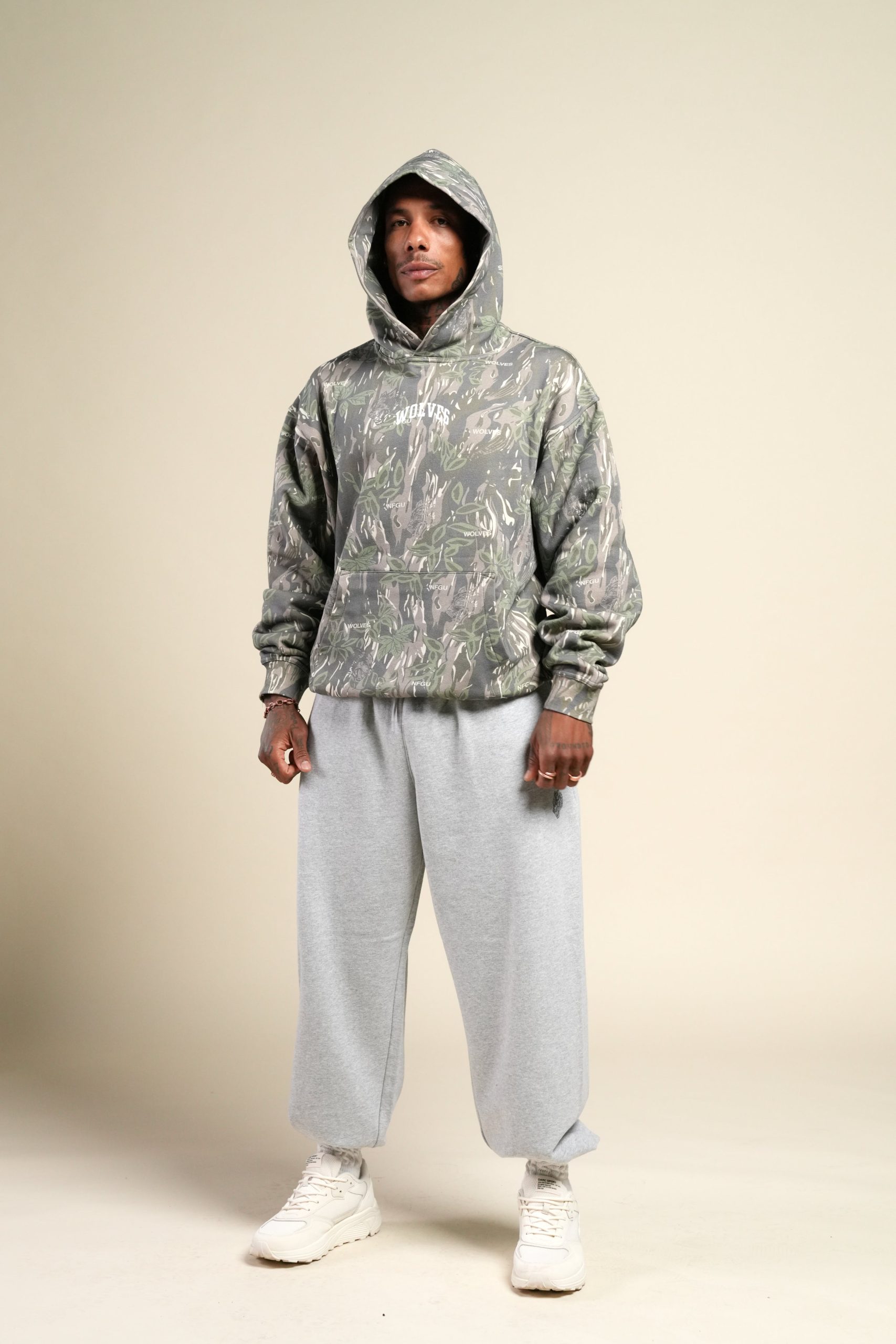 Loyalty Forever Pierce Hoodie in Norse Camo - Image 3