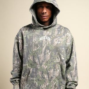 Loyalty Forever Pierce Hoodie in Norse Camo