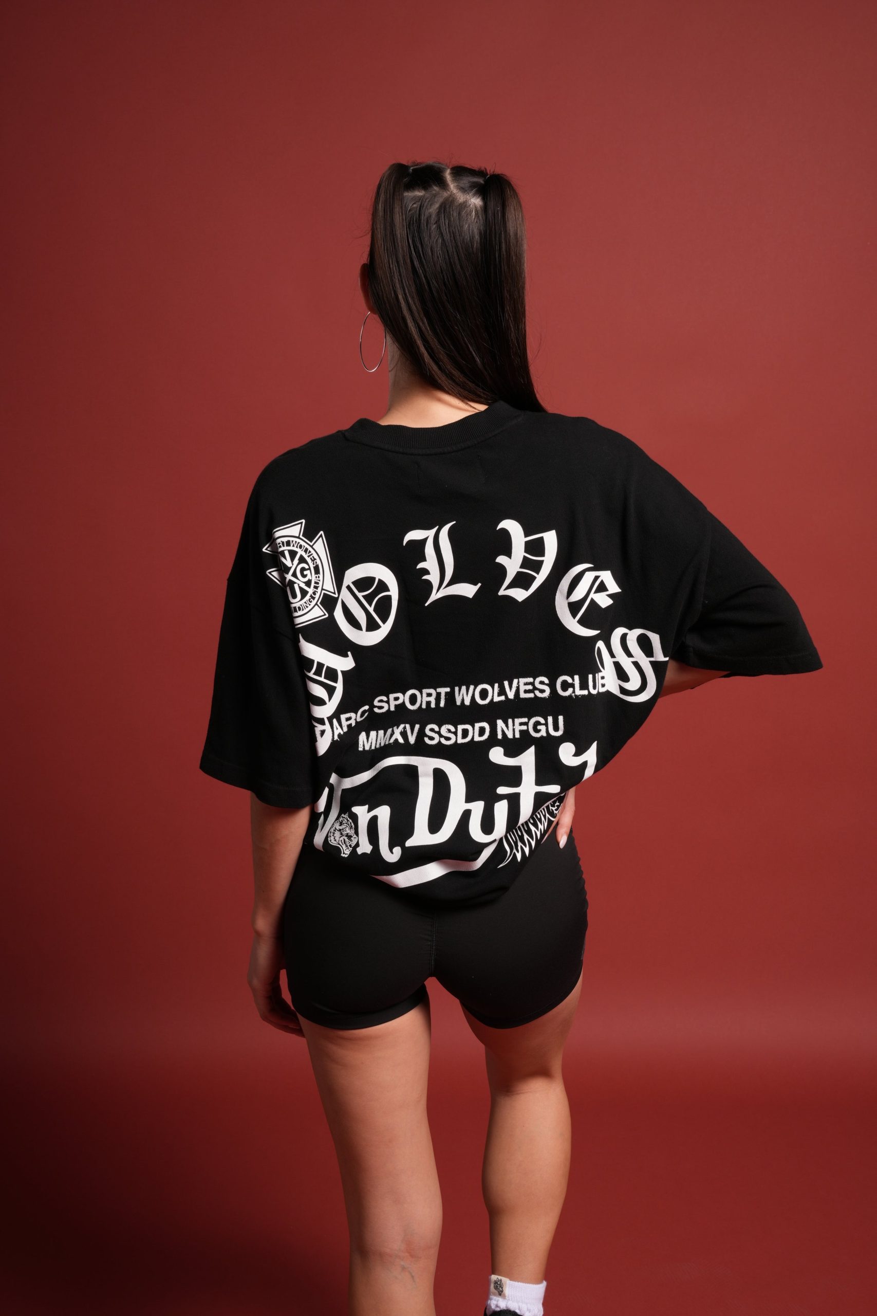 DSVD Heritage Unisex Premium Oversized Tee in Black - Image 10