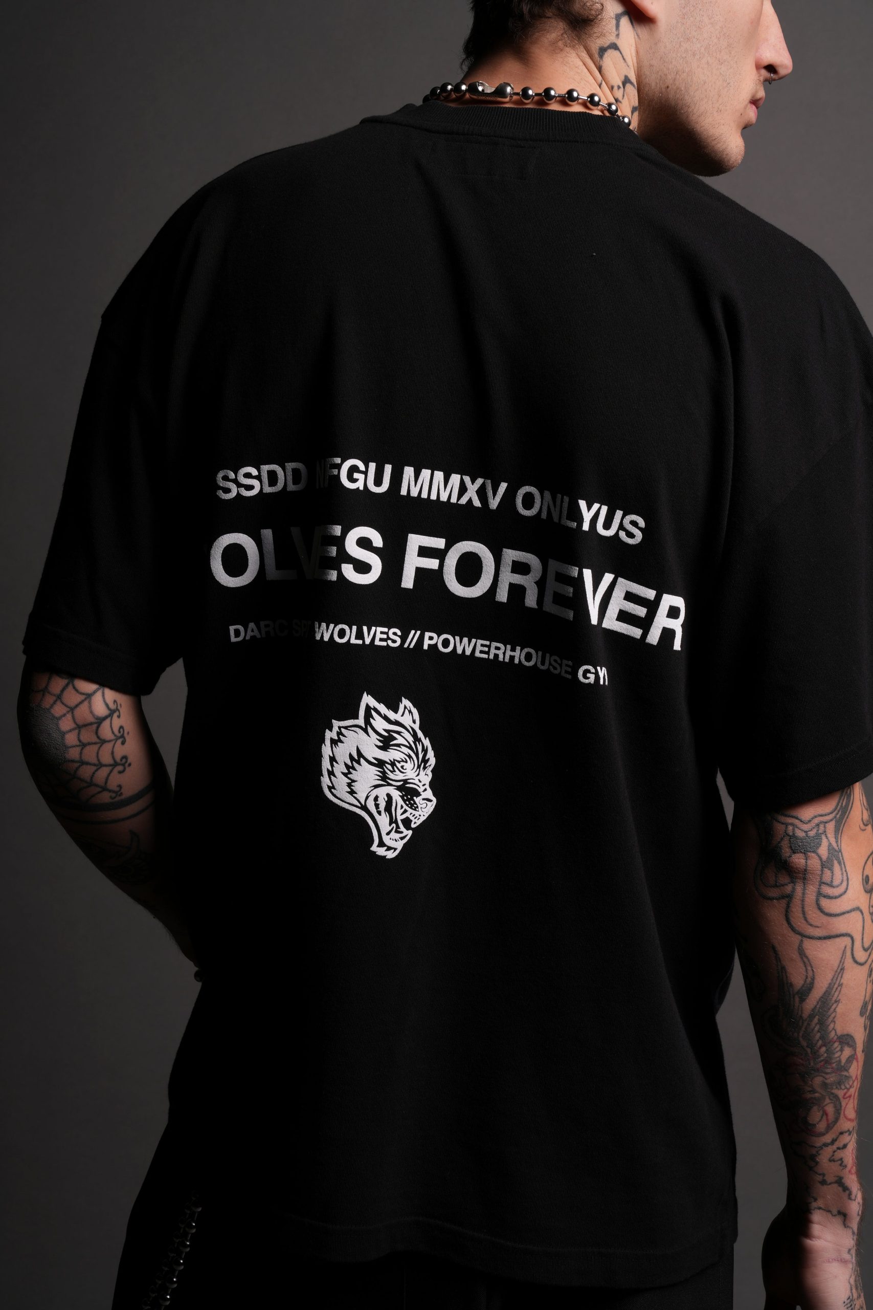 Light Your Fire Premium Oversized Tee in Black - Image 9