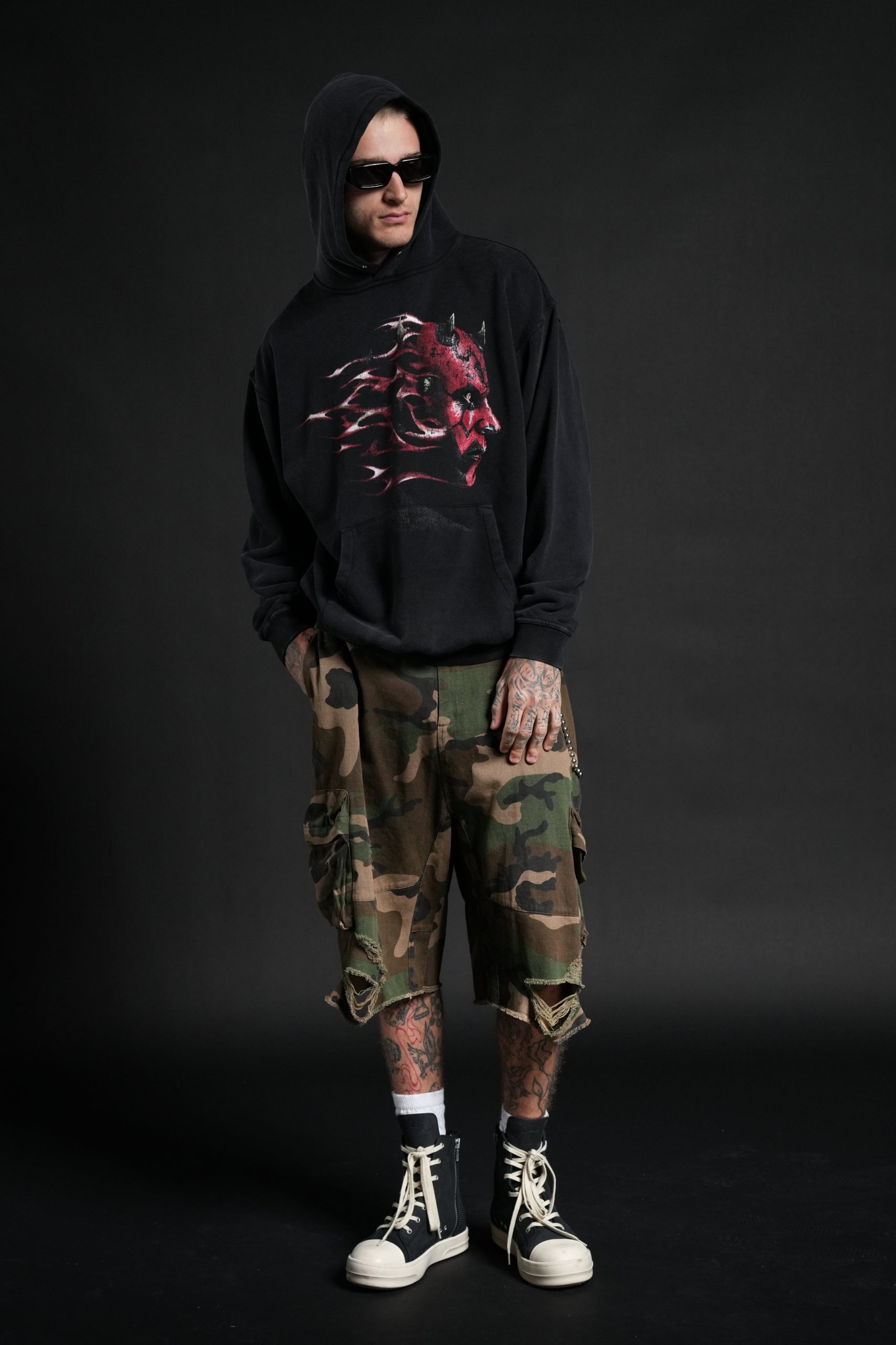 Sith Inferno Pierce Hoodie in Black - Image 5