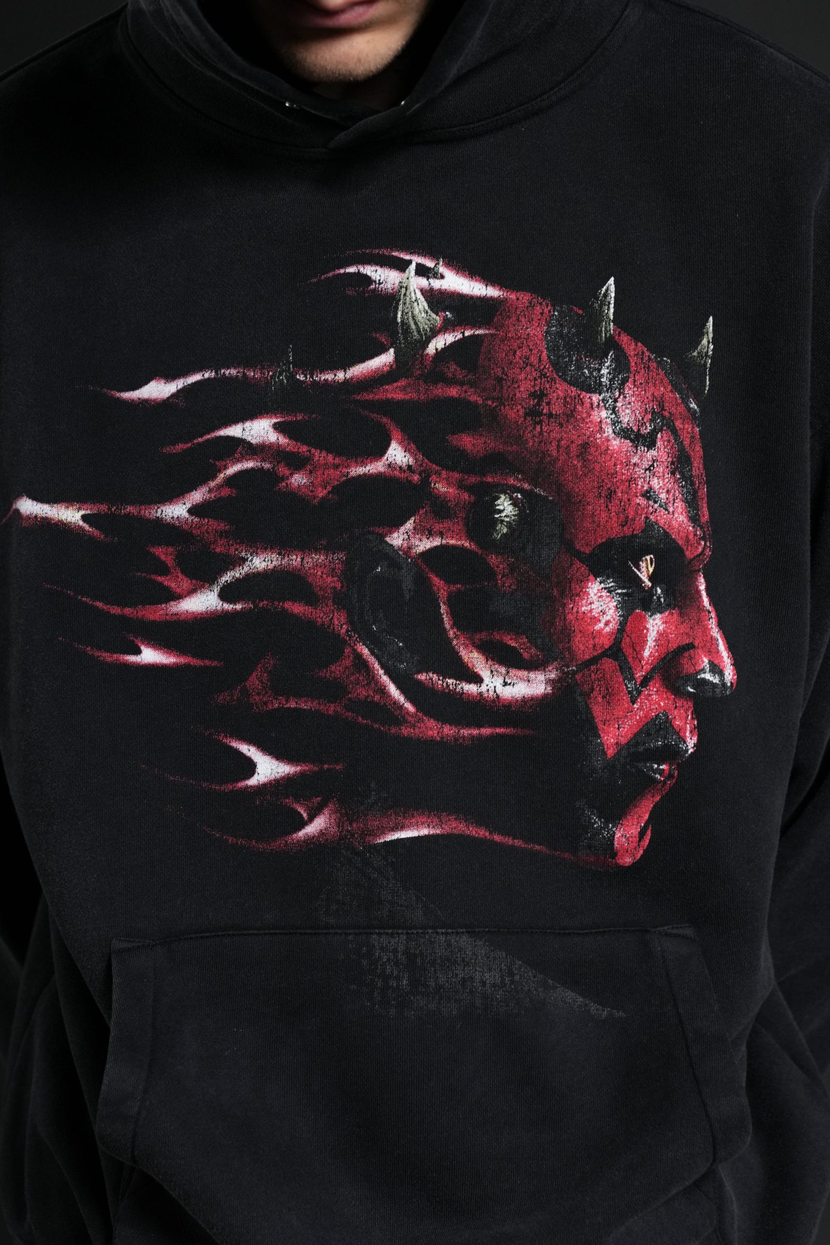 Sith Inferno Pierce Hoodie in Black - Image 7