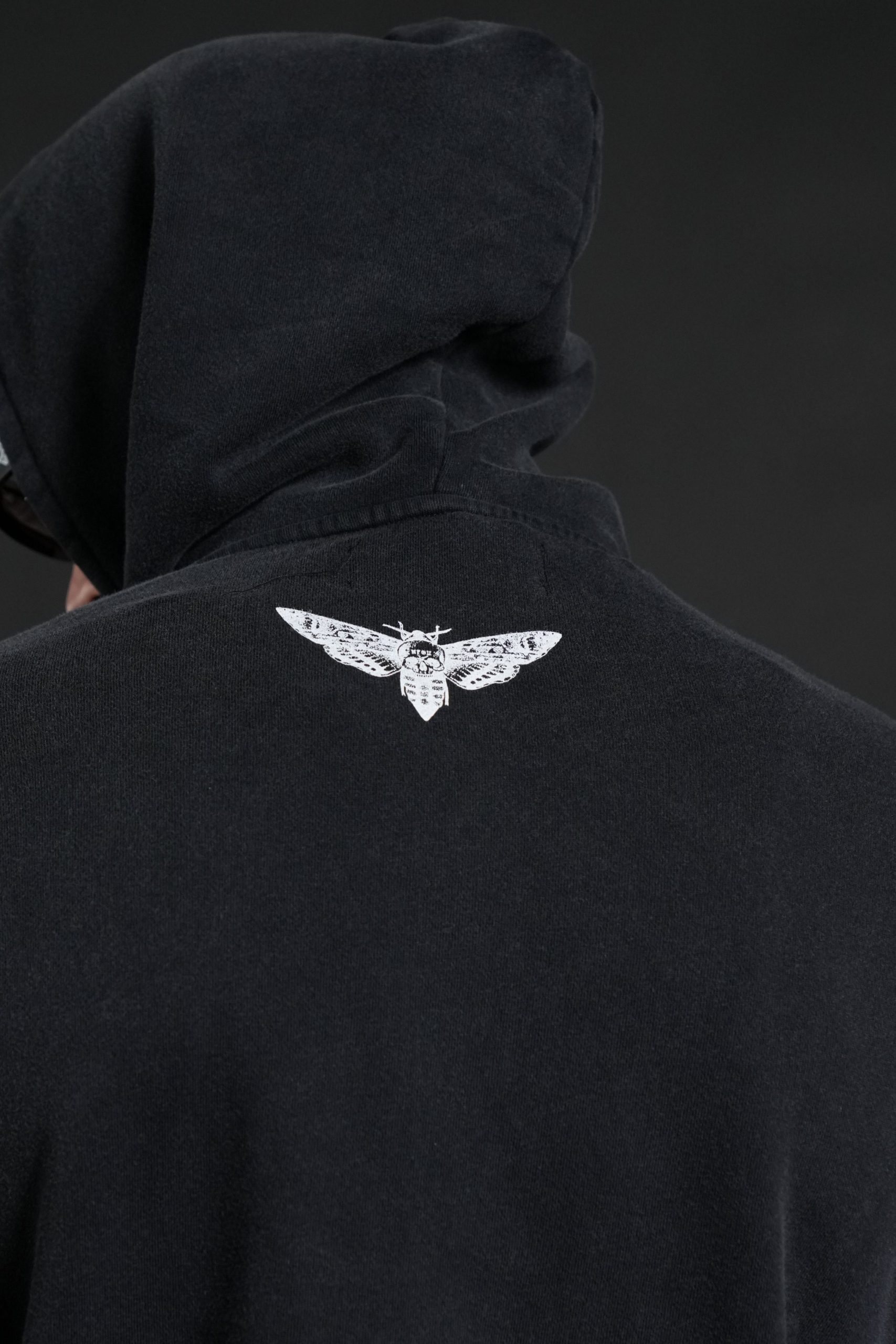 Race Inferno Vex Double Zip Hoodie in Black - Image 9