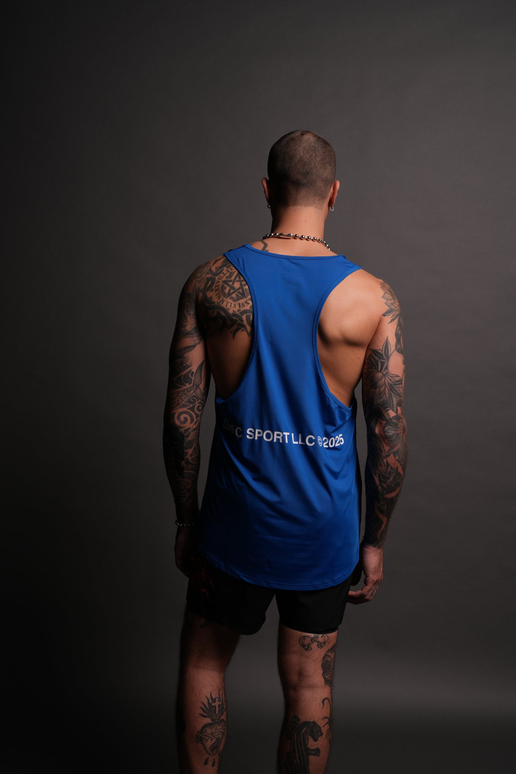 SSDDNFGU FRVR Dry Wolf Mecca Tank in Cobalt Blue - Image 2