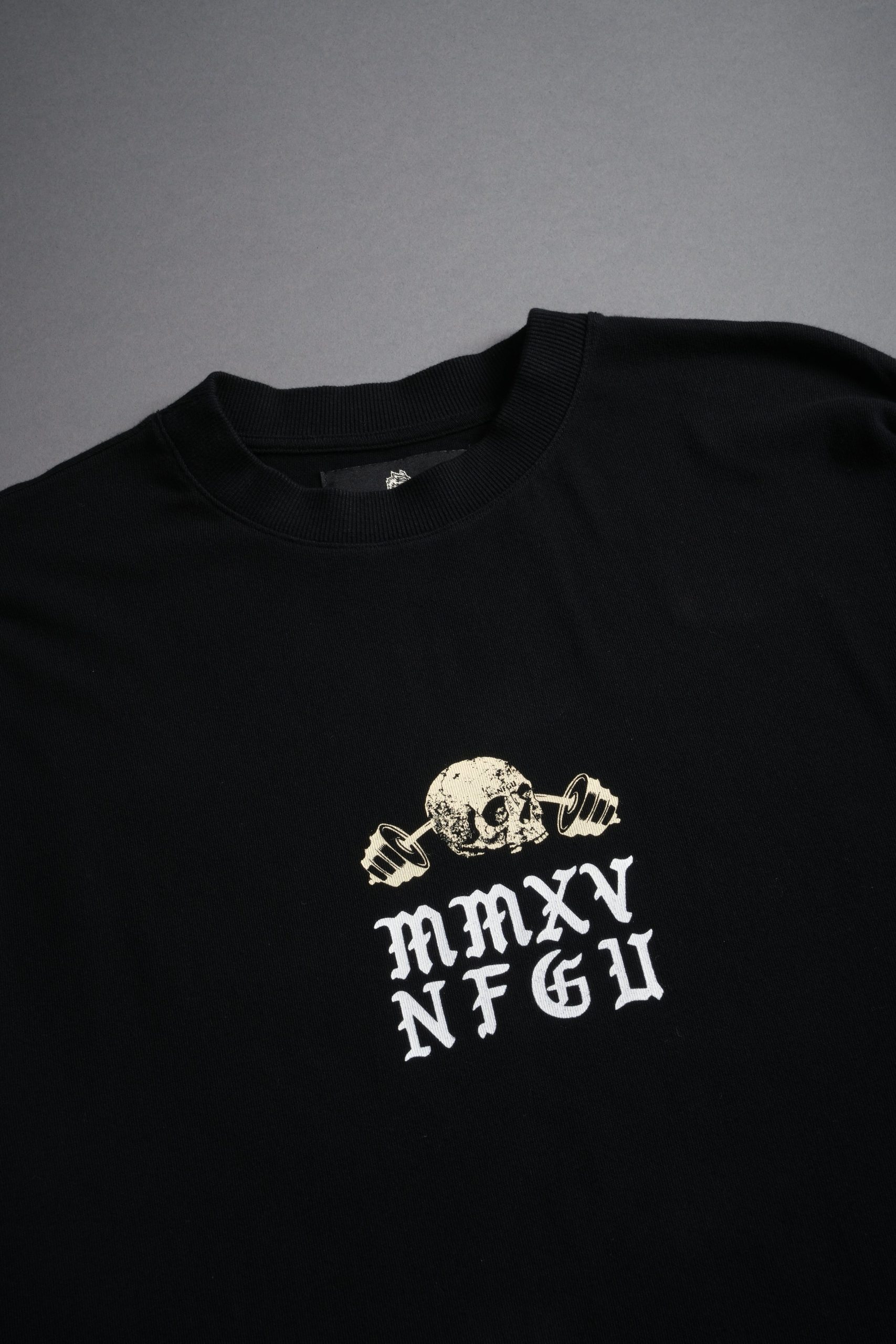 Hollow Virtue Premium Oversized Tee in Black - Image 7