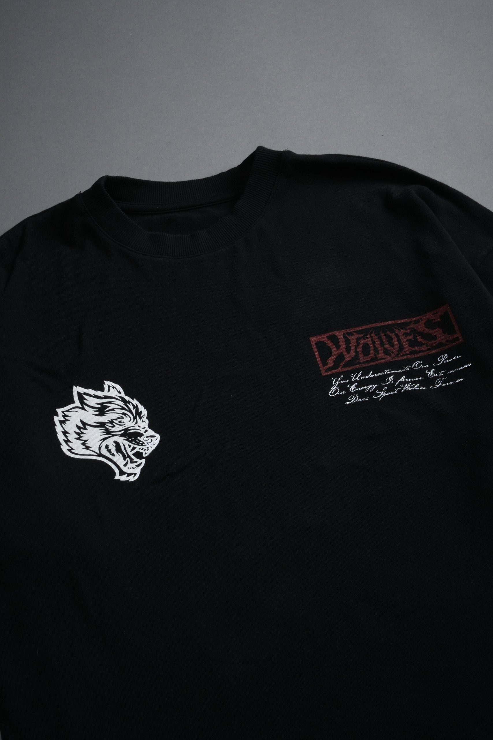 (1 Of 500) Charred Destiny Premium Oversized Tee in Black - Image 3