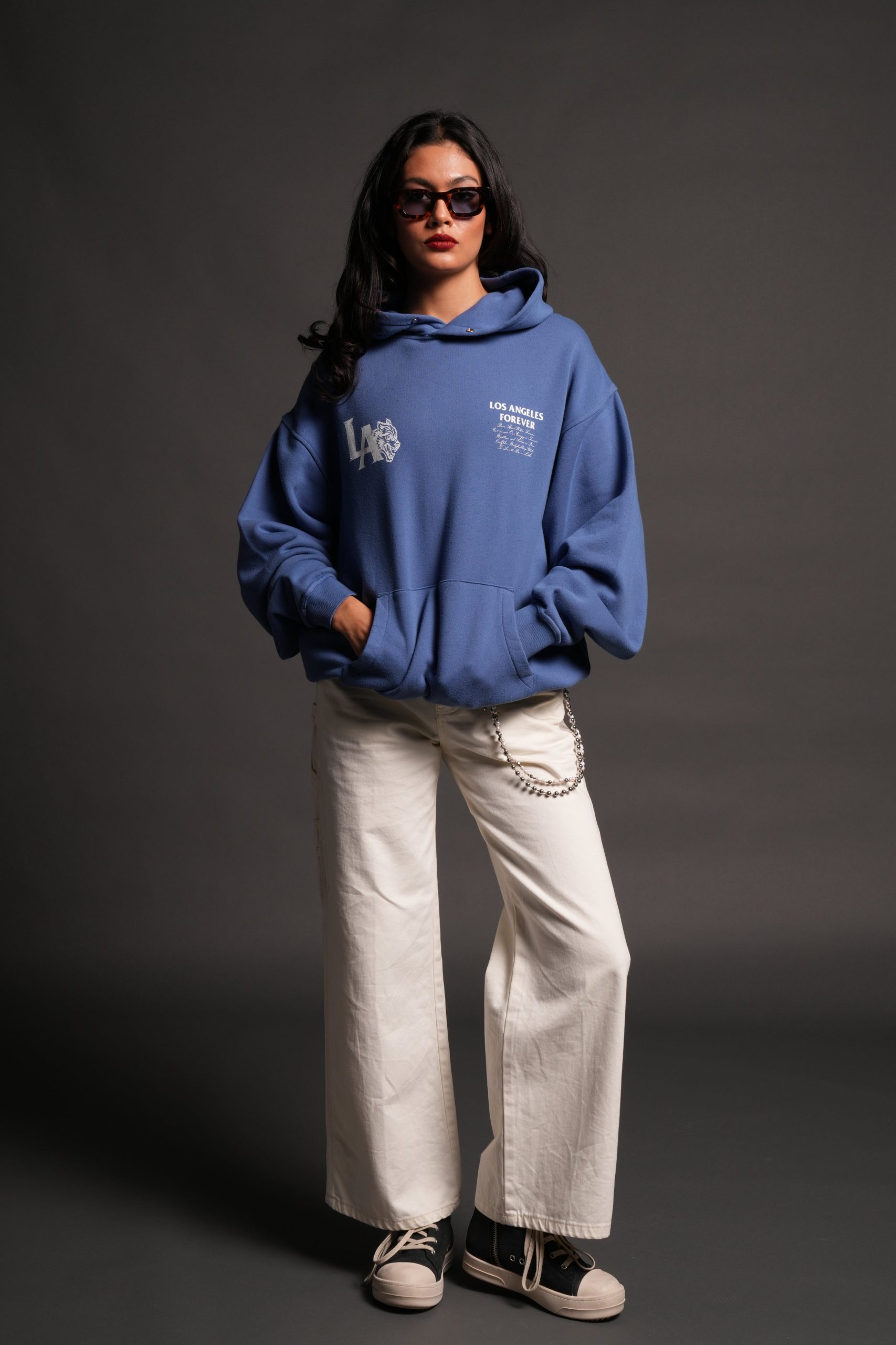 La Wolves V2 Pierce Hoodie La Blue - Image 11