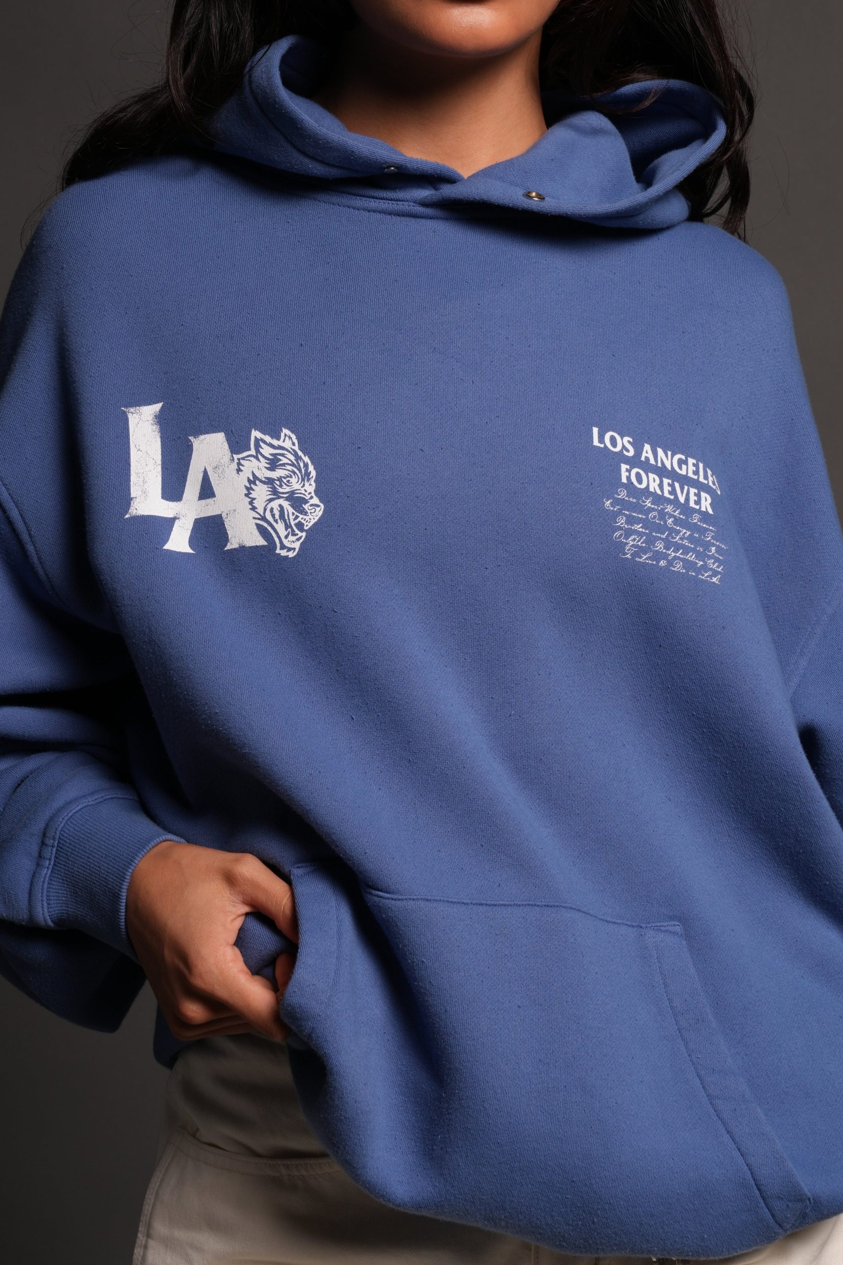 La Wolves V2 Pierce Hoodie La Blue - Image 13
