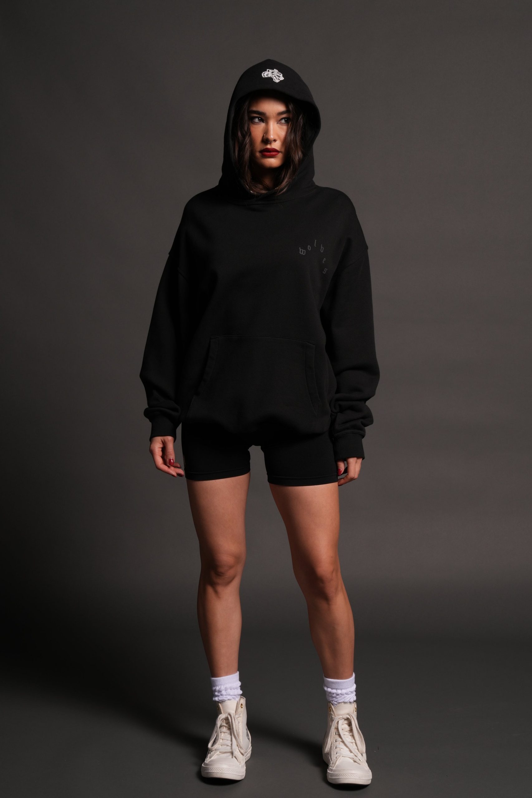 Homage To La Pierce Hoodie in Black - Image 11