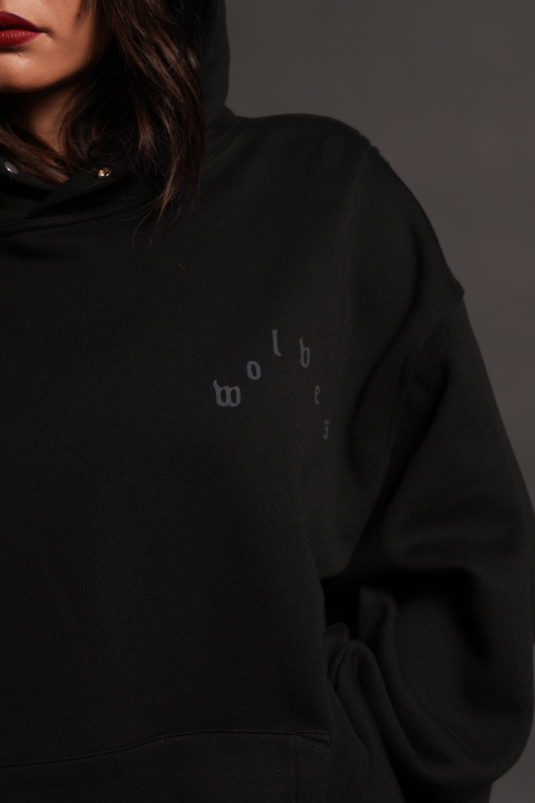 Homage To La Pierce Hoodie in Black - Image 13