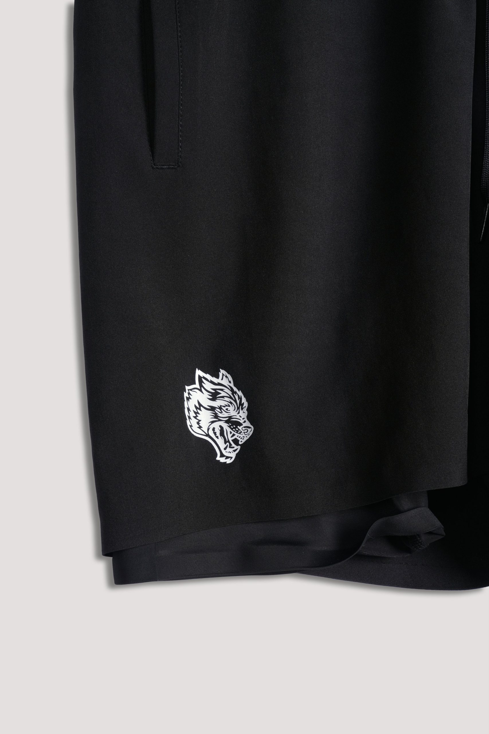 Dual Core Compression Shorts in Black - Image 9