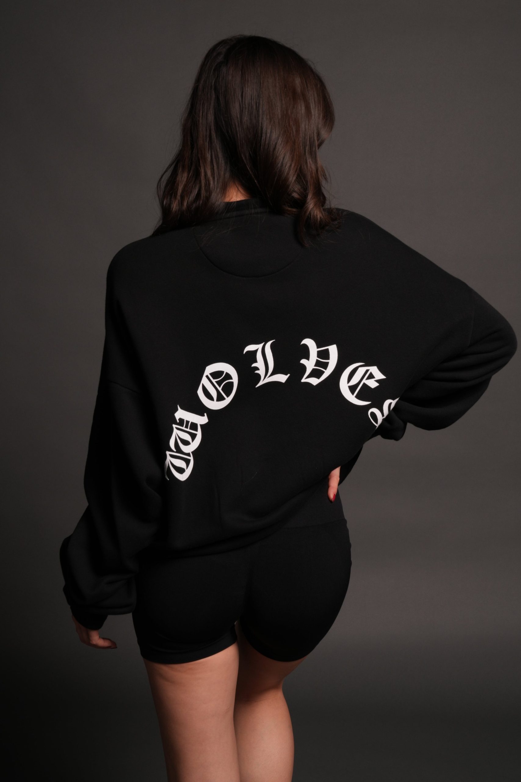 La Wolves V2 Duke 1/4 Zip Mock Neck in Black - Image 9