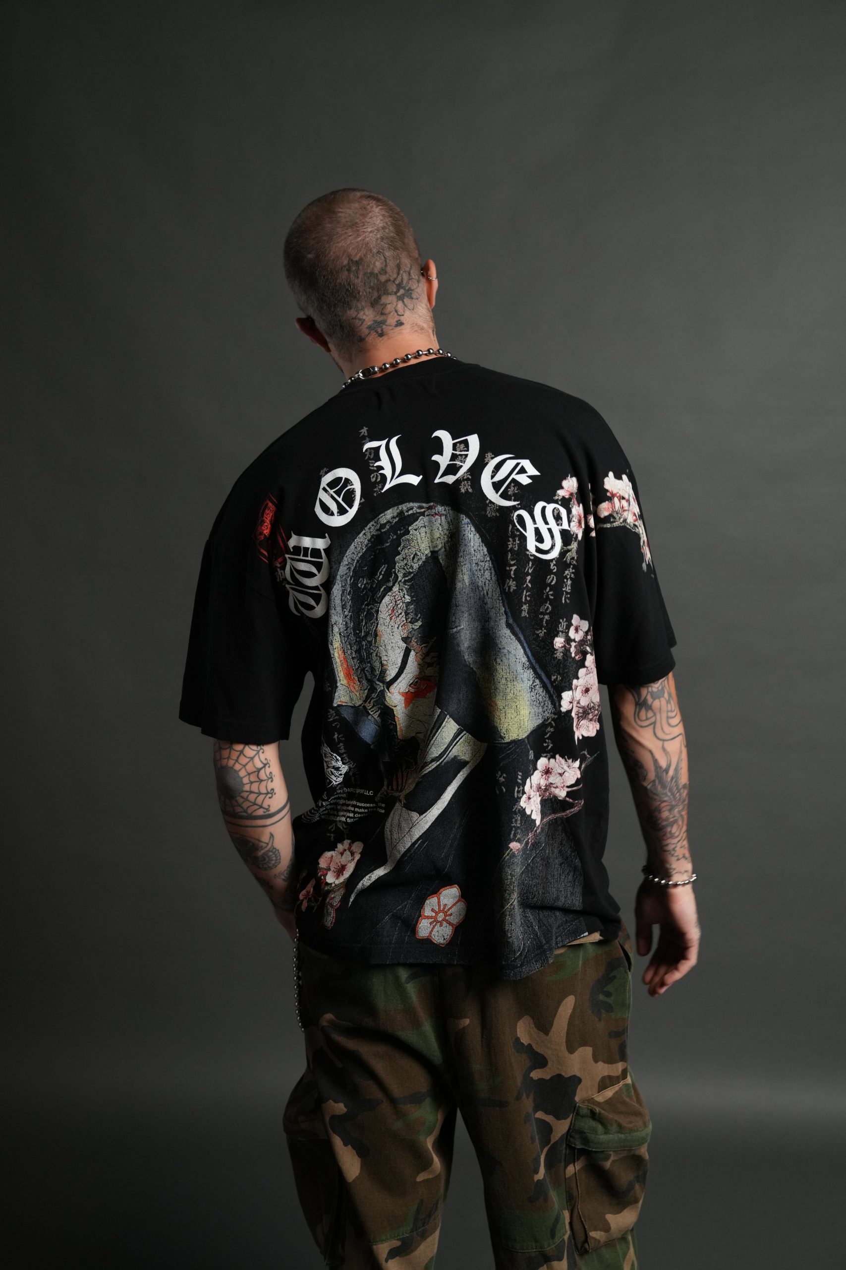 No Return Premium Oversized Tee in Black - Image 4