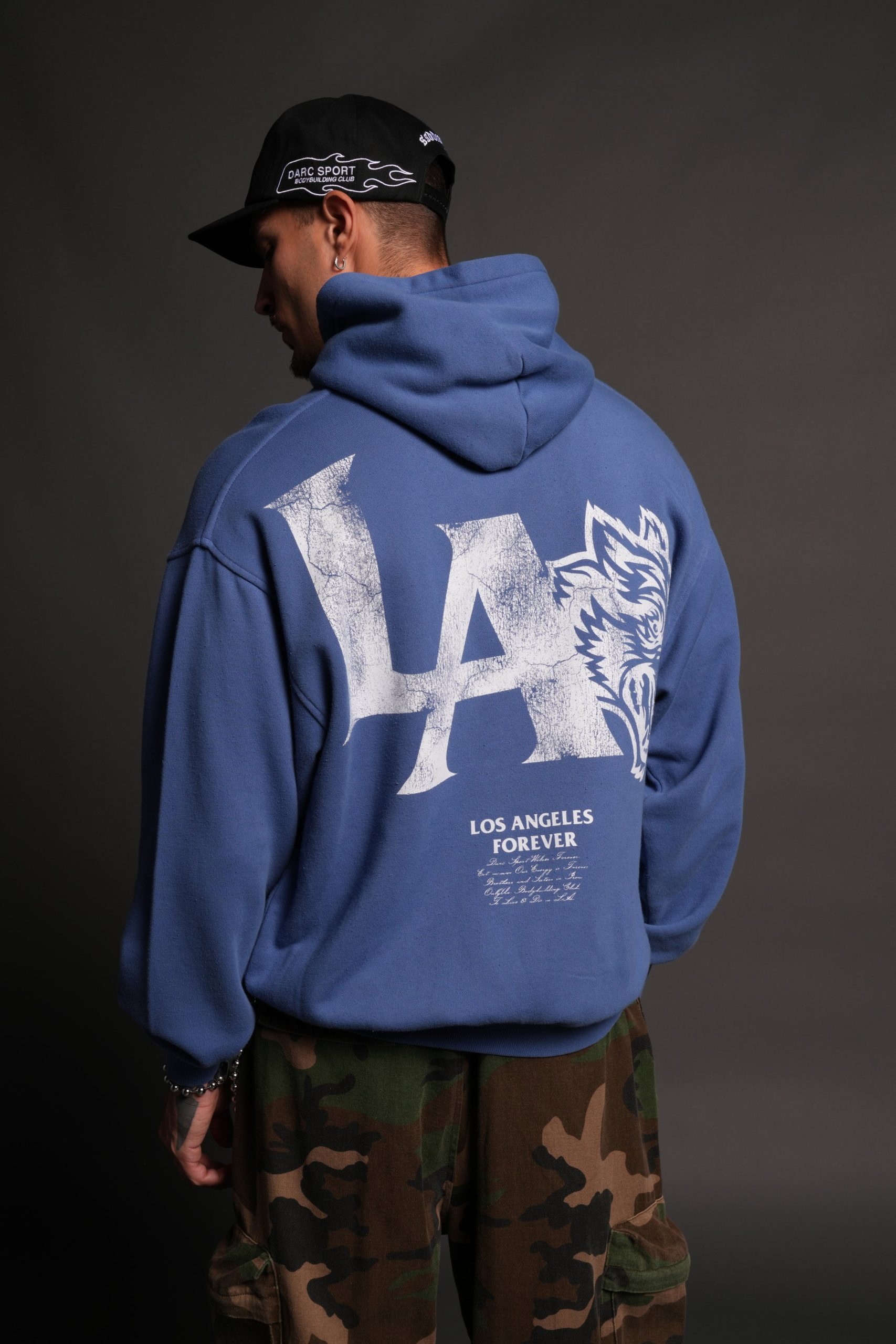 La Wolves V2 Pierce Hoodie La Blue - Image 4